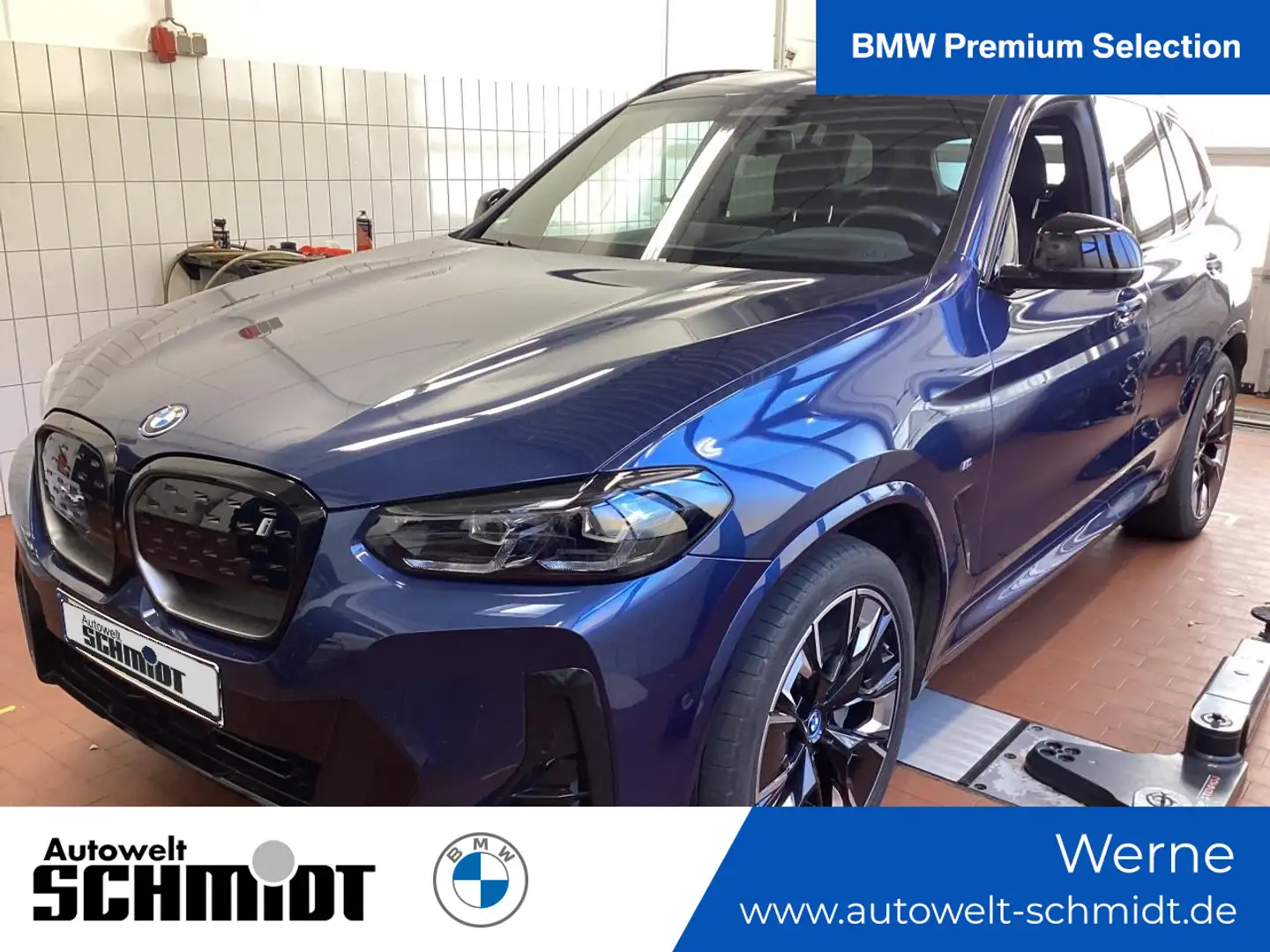 BMW iX3 IMPRESSIVE + 2Jahre-BPS.-GARANTIE Blau - 1