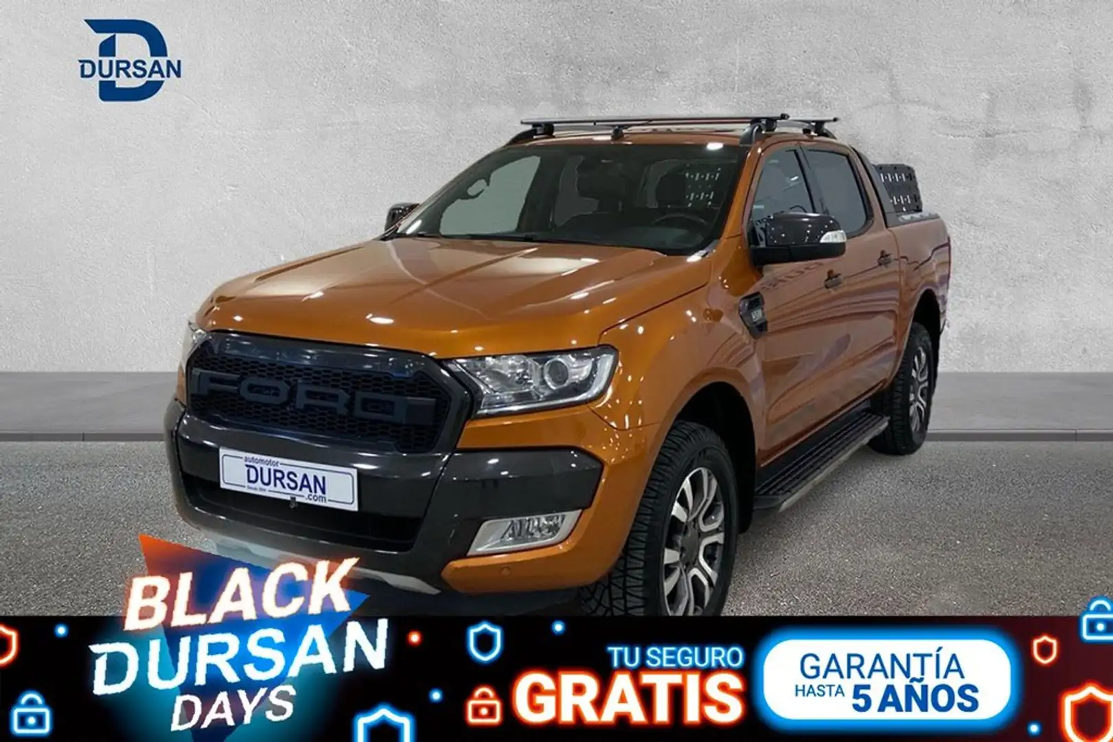 Ford Ranger 3.2 TDCi 147kW 4x4 Dob Cab Wildtrack AT Oranje - 1