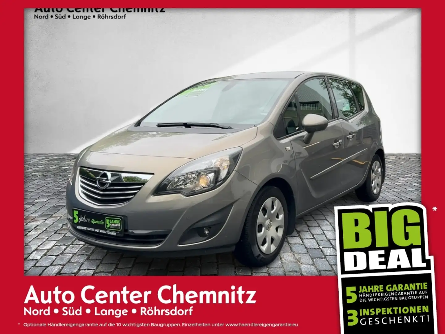 Opel Meriva B 1.4 Innovation KlimaA/SHZ/LHZ/PDC/LM Grigio - 1