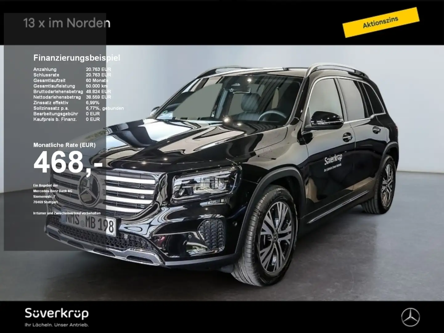 Mercedes-Benz GLB 200 d Noir - 1