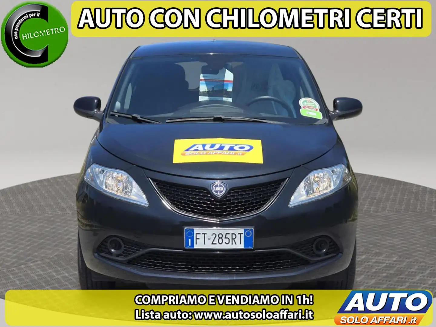 Lancia Ypsilon 1.2 69CV 5P 71.000KM 2019 EURO6D NEOPATENTATI/RATE Noir - 1