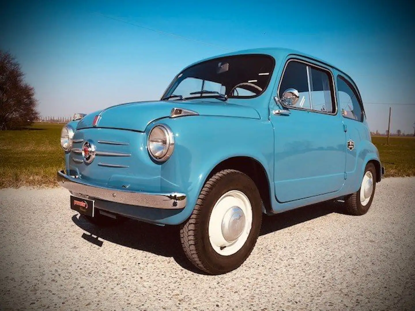 Fiat 600 MILLE MIGLIA Blu/Azzurro - 1