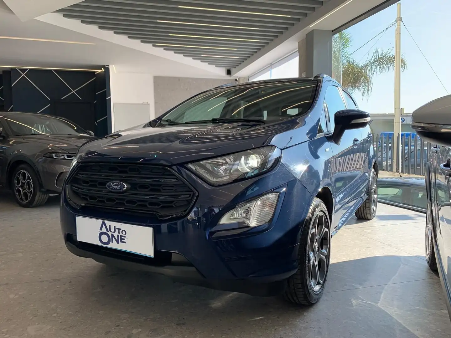 Ford EcoSport 1.0 ecoboost ST-Line s 2k* Blauw - 1