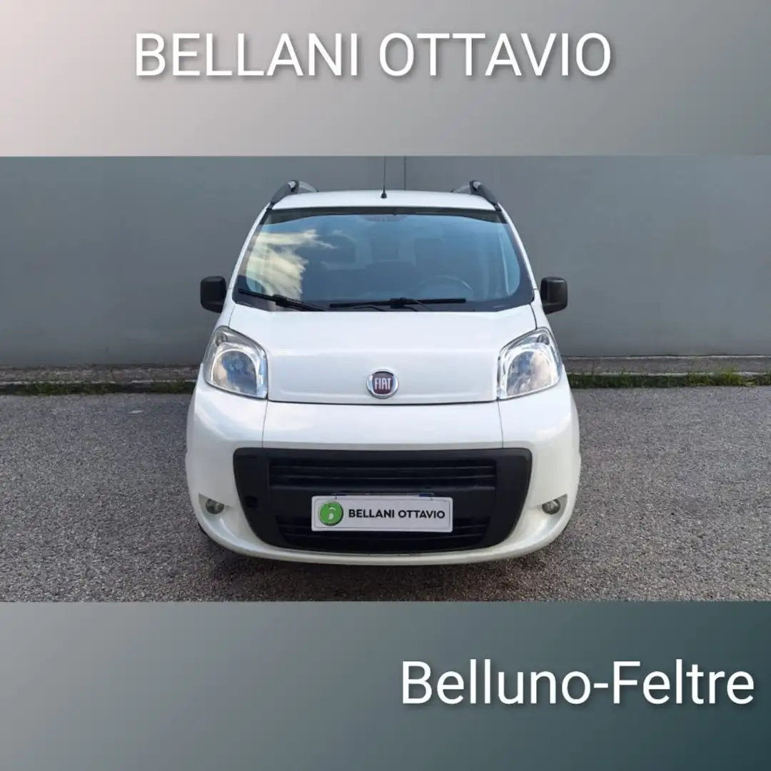 Fiat Qubo 1.3 MJT 95 CV Trekking Blanc - 2