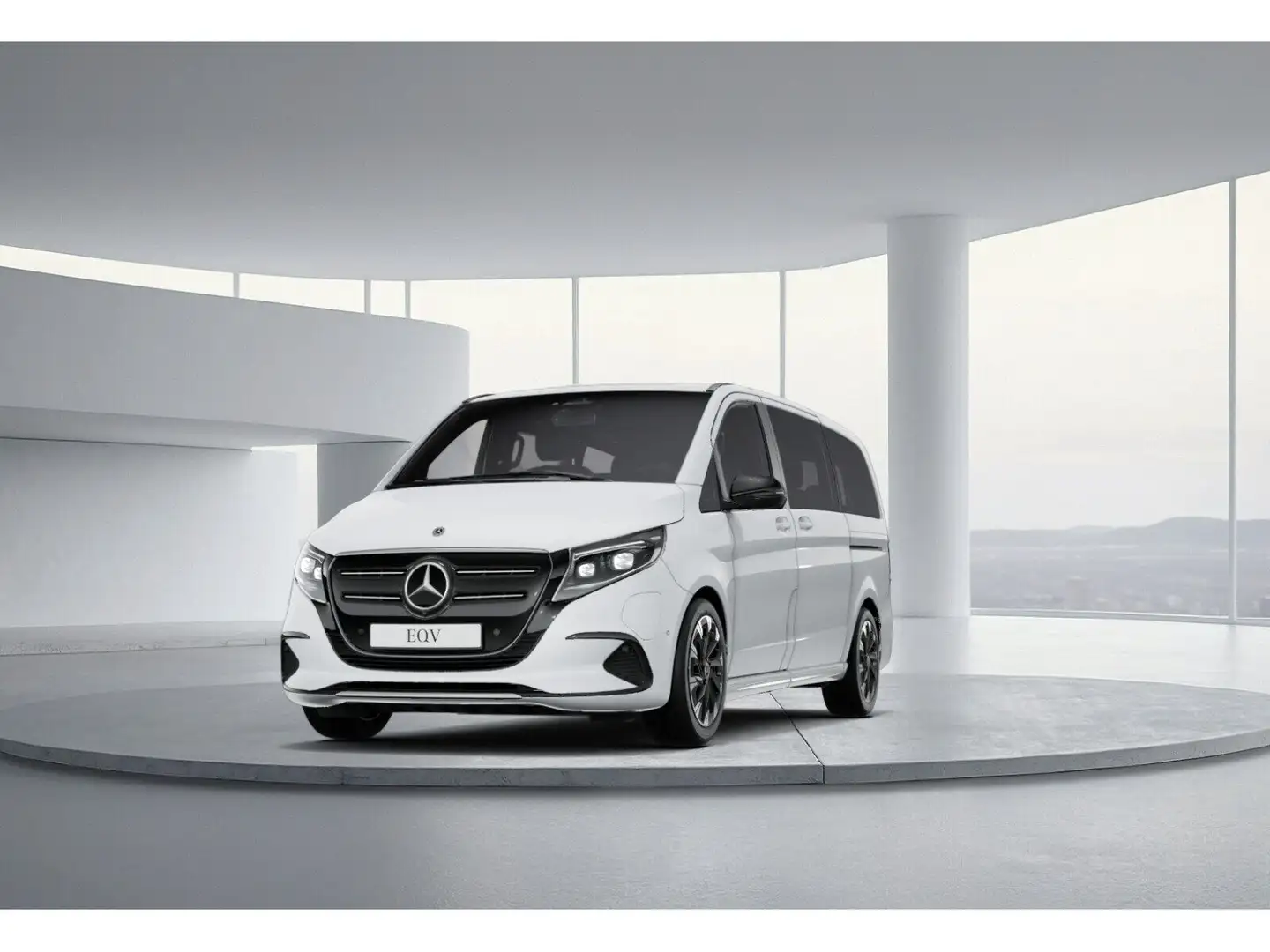 Mercedes-Benz EQV 300 Lang 5 Jahre JS Garantie+MBUX+DISTRONIC+ Bianco - 2