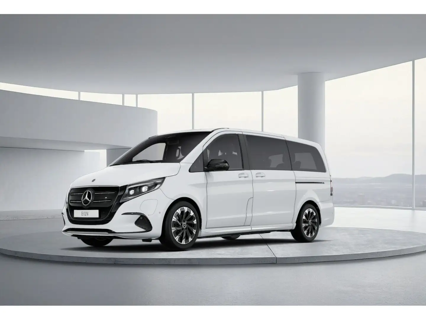 Mercedes-Benz EQV 300 Lang 5 Jahre JS Garantie+MBUX+DISTRONIC+ Bianco - 1