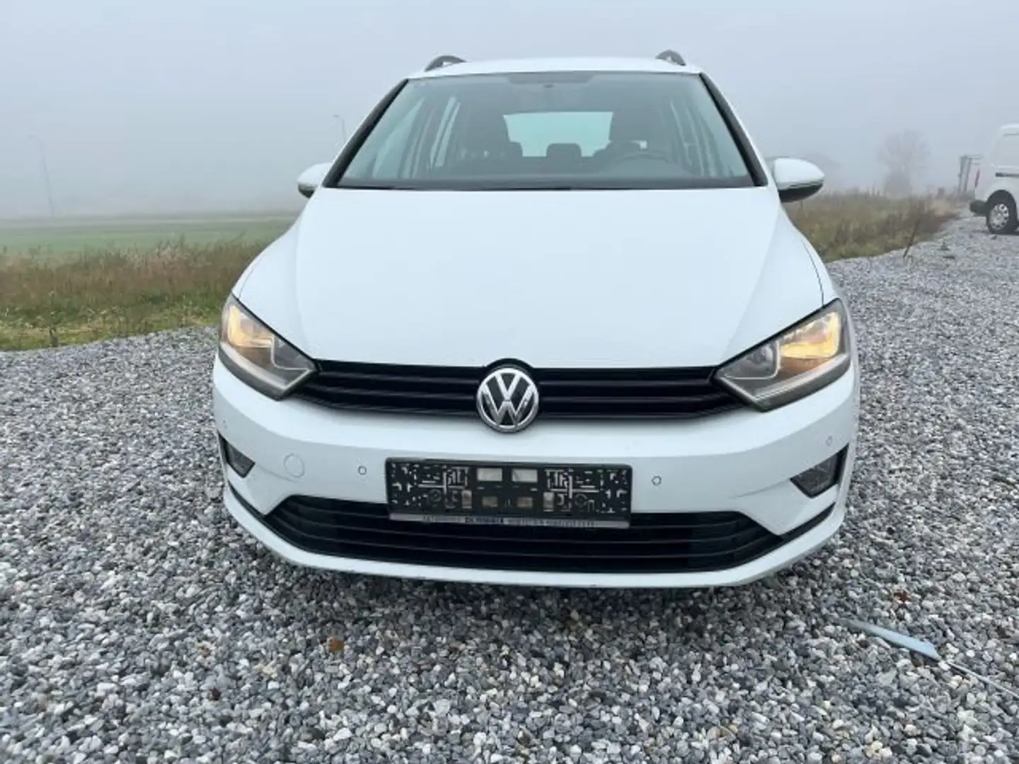 Volkswagen Golf Sportsvan Comfortline 1,6 BMT TDI Weiß - 2