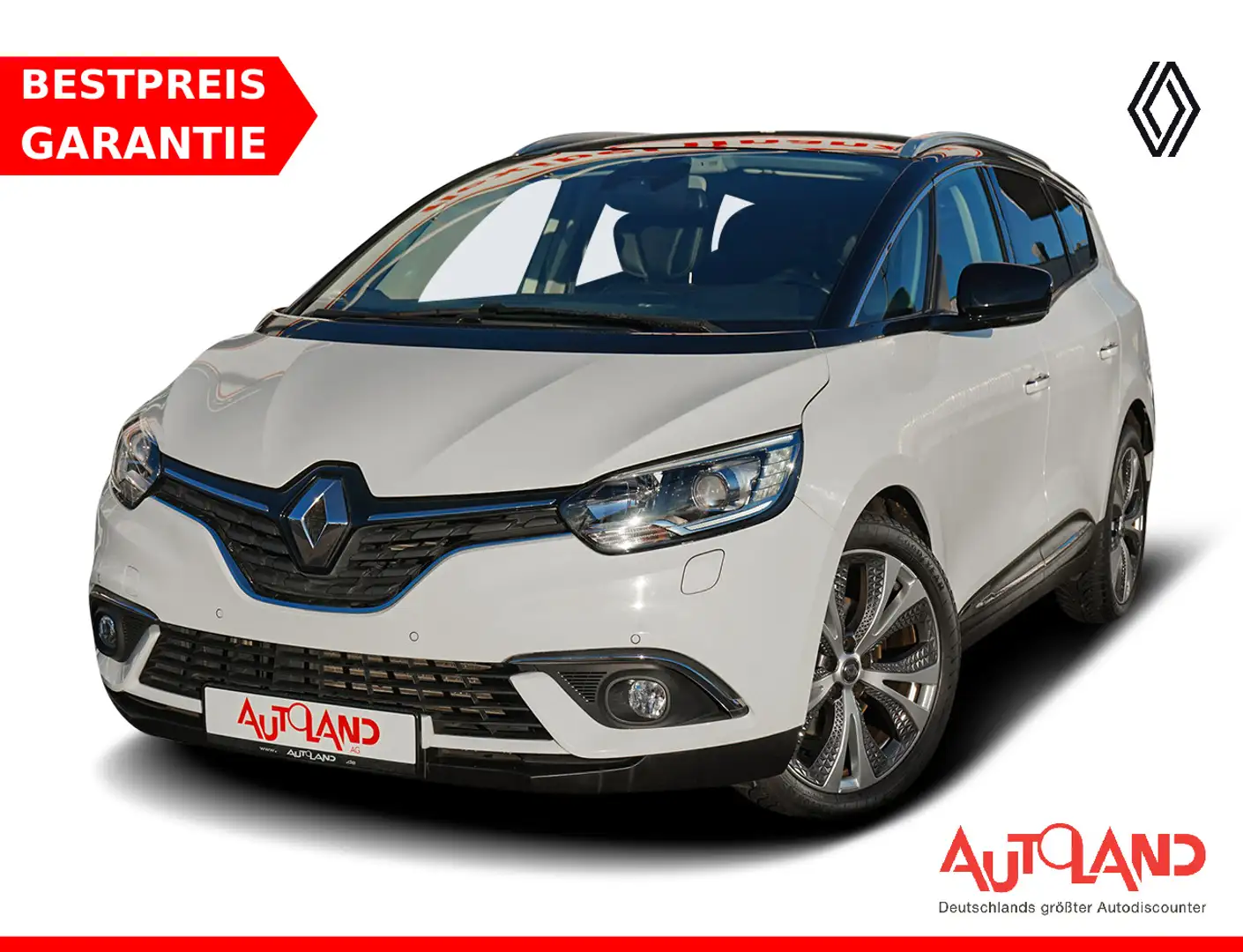 Renault Grand Scenic 1.2 TCe 130 Navi DAB Sitzheizung Blanc - 1