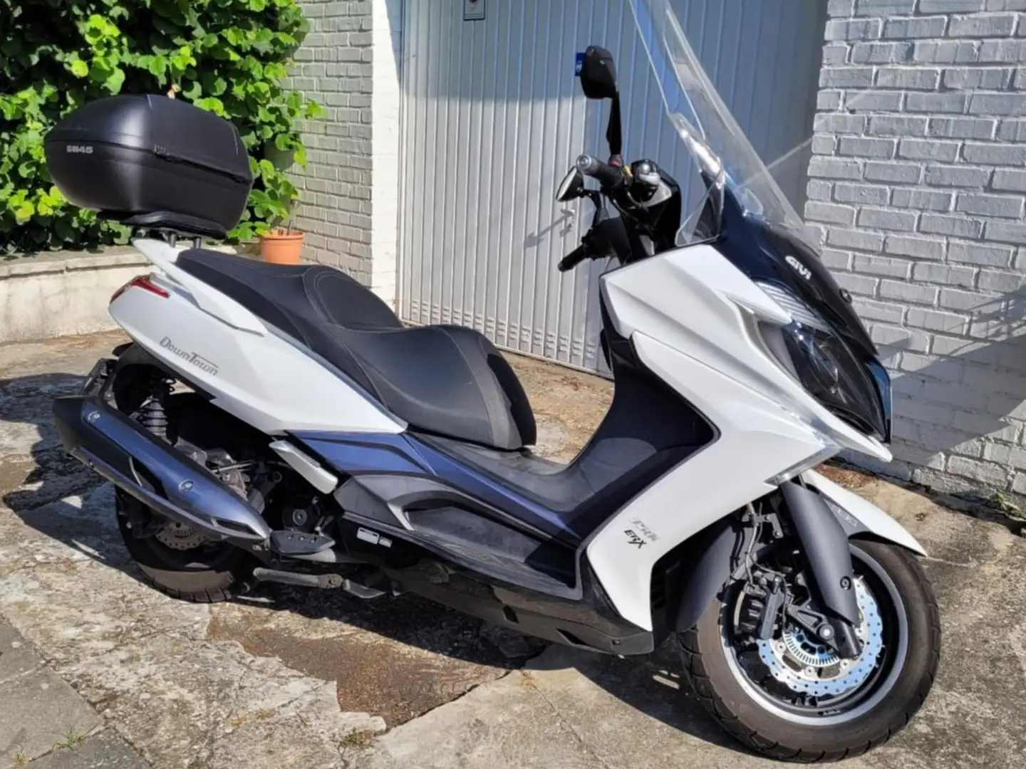 Kymco Downtown 350i Blanc - 1
