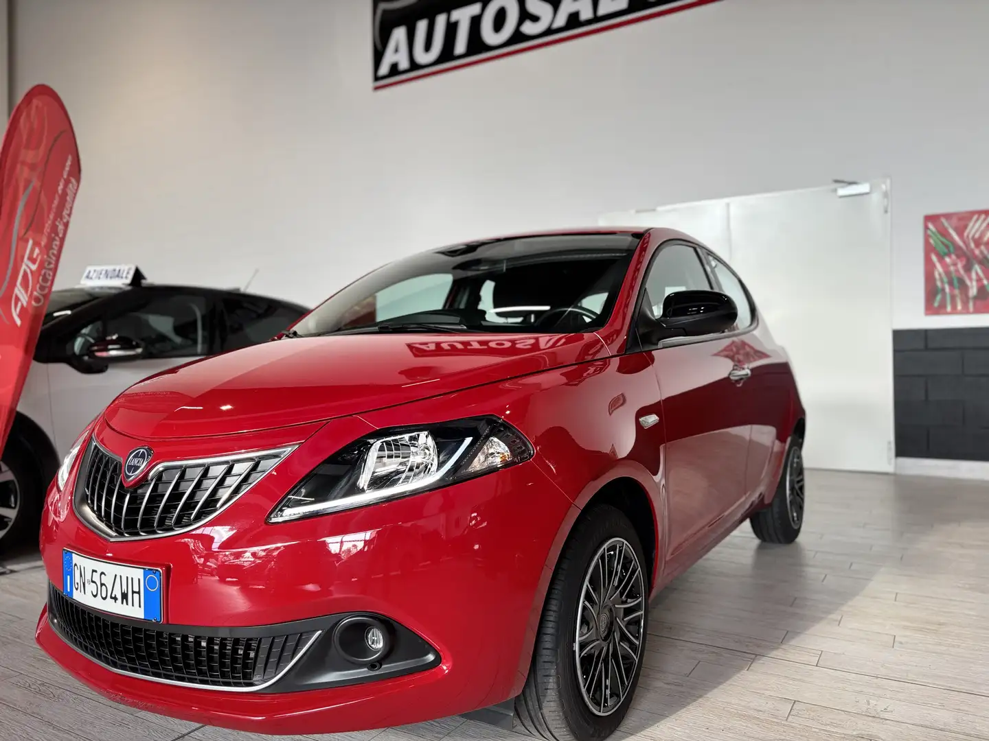 Lancia Ypsilon GOLD 1.0 HYBRID 70CV  RESTYLING KM CERT. FULL OPT. Rosso - 2