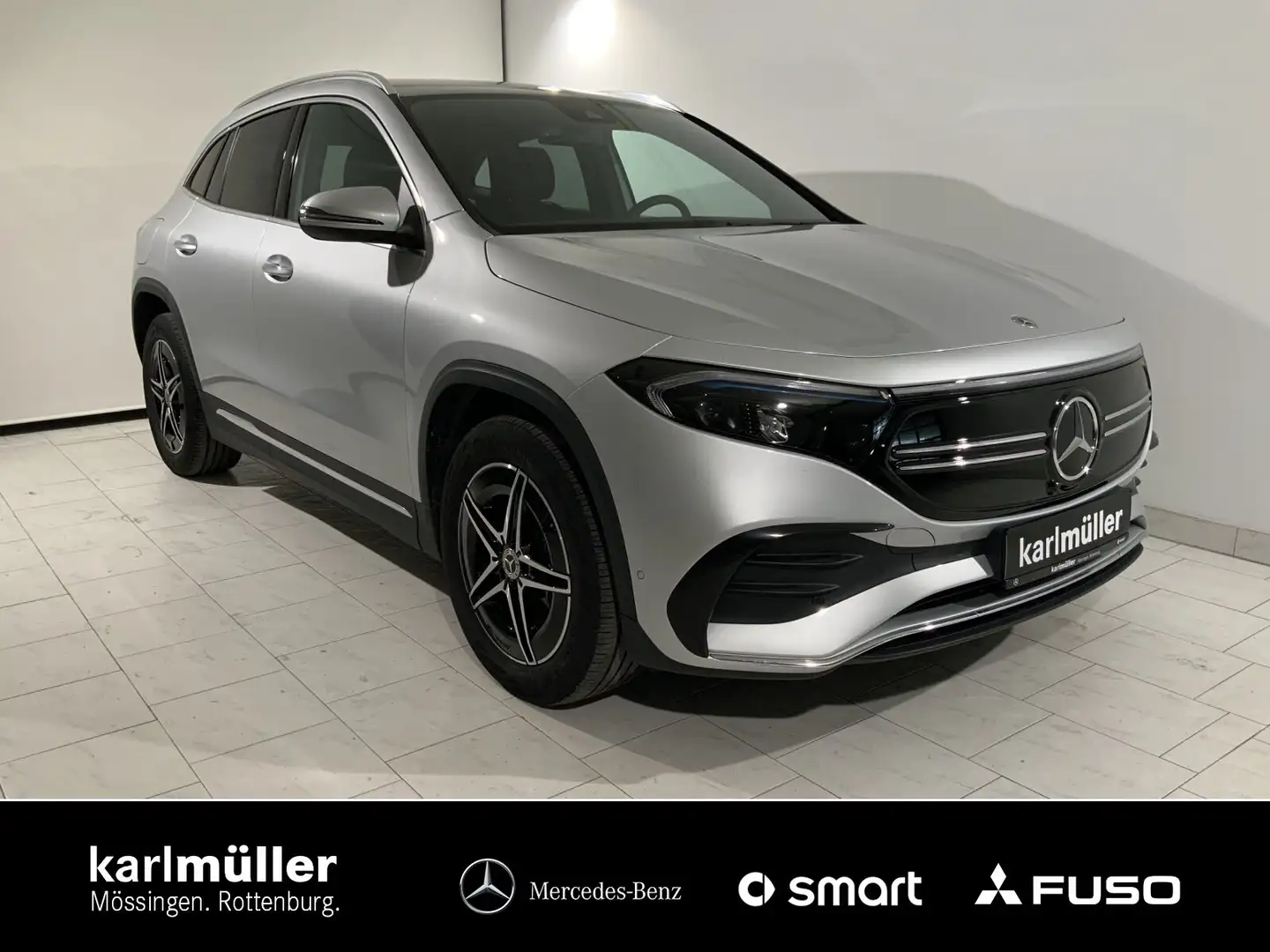 Mercedes-Benz EQA 300 EQA 300 4M AMG-L+Navi+KeylessGo+Apple+el.Heckk LED Silber - 1