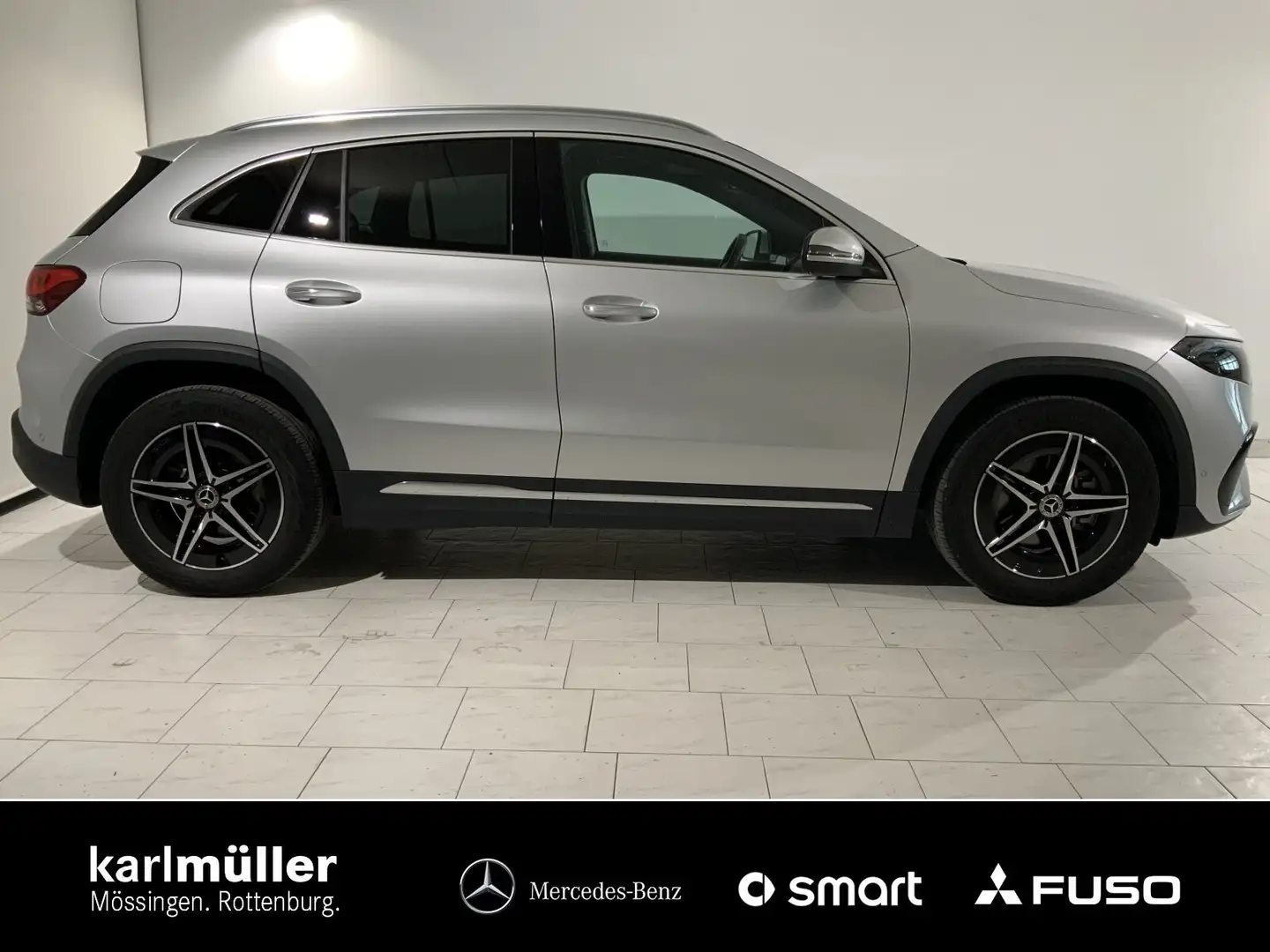 Mercedes-Benz EQA 300 EQA 300 4M AMG-L+Navi+KeylessGo+Apple+el.Heckk LED Silber - 2