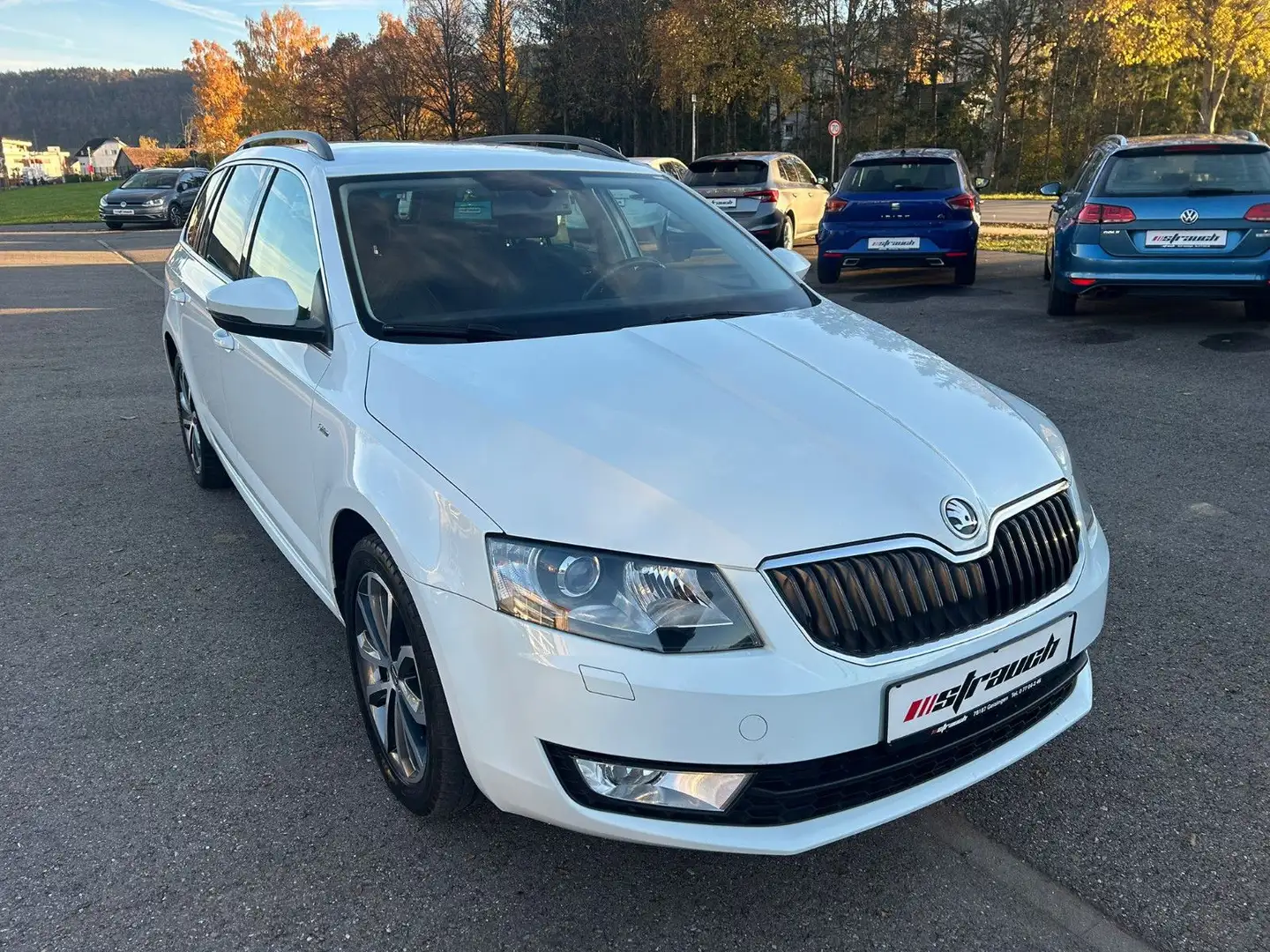 Skoda Octavia Combi Edition Weiß - 2