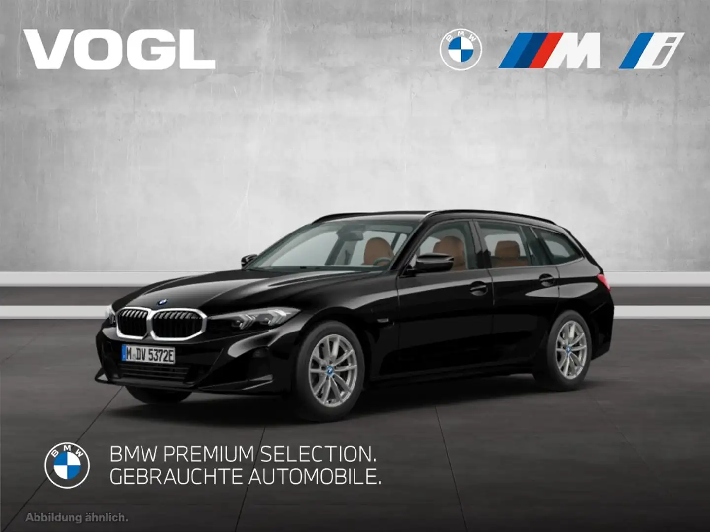 BMW 320 e Touring Noir - 1