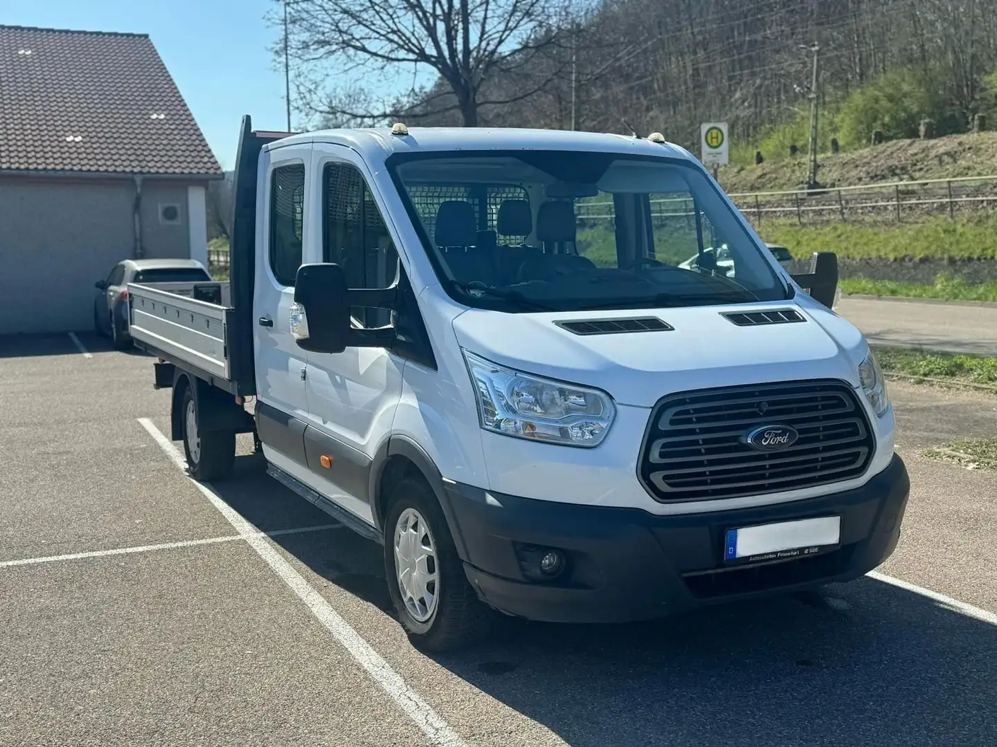 Ford Transit Doppelkabine Pritsche Wit - 1
