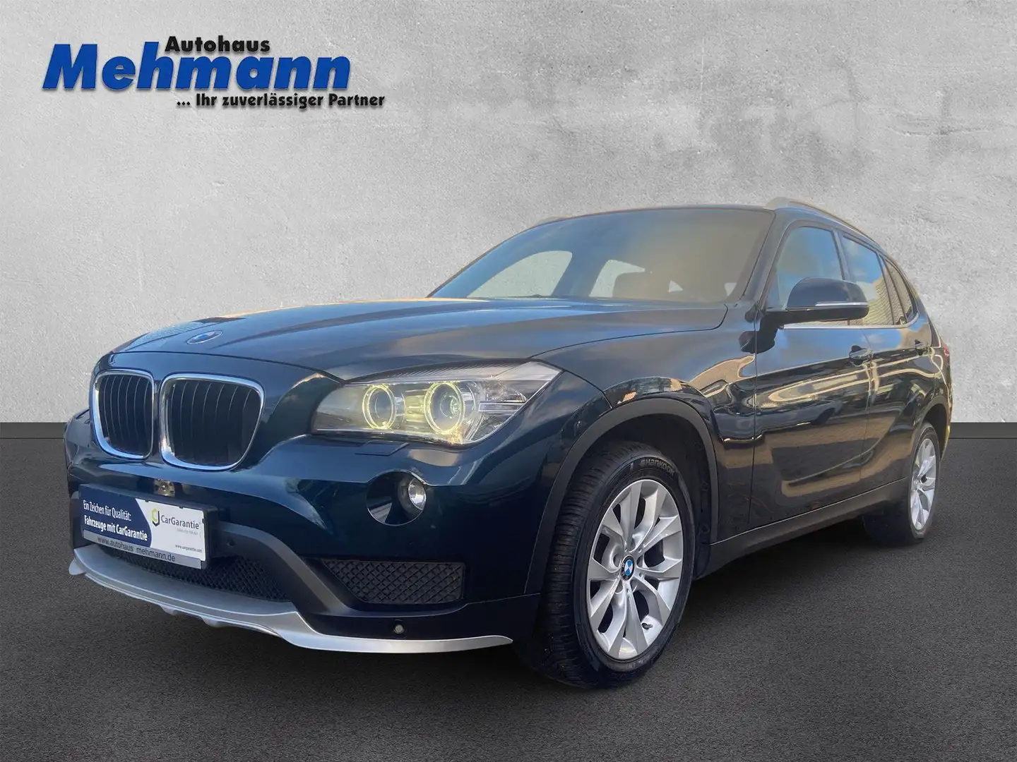 BMW X1 18d Aut. sDrive *AHK*PDC v.+h.*Shz.*Temp.* Blau - 1