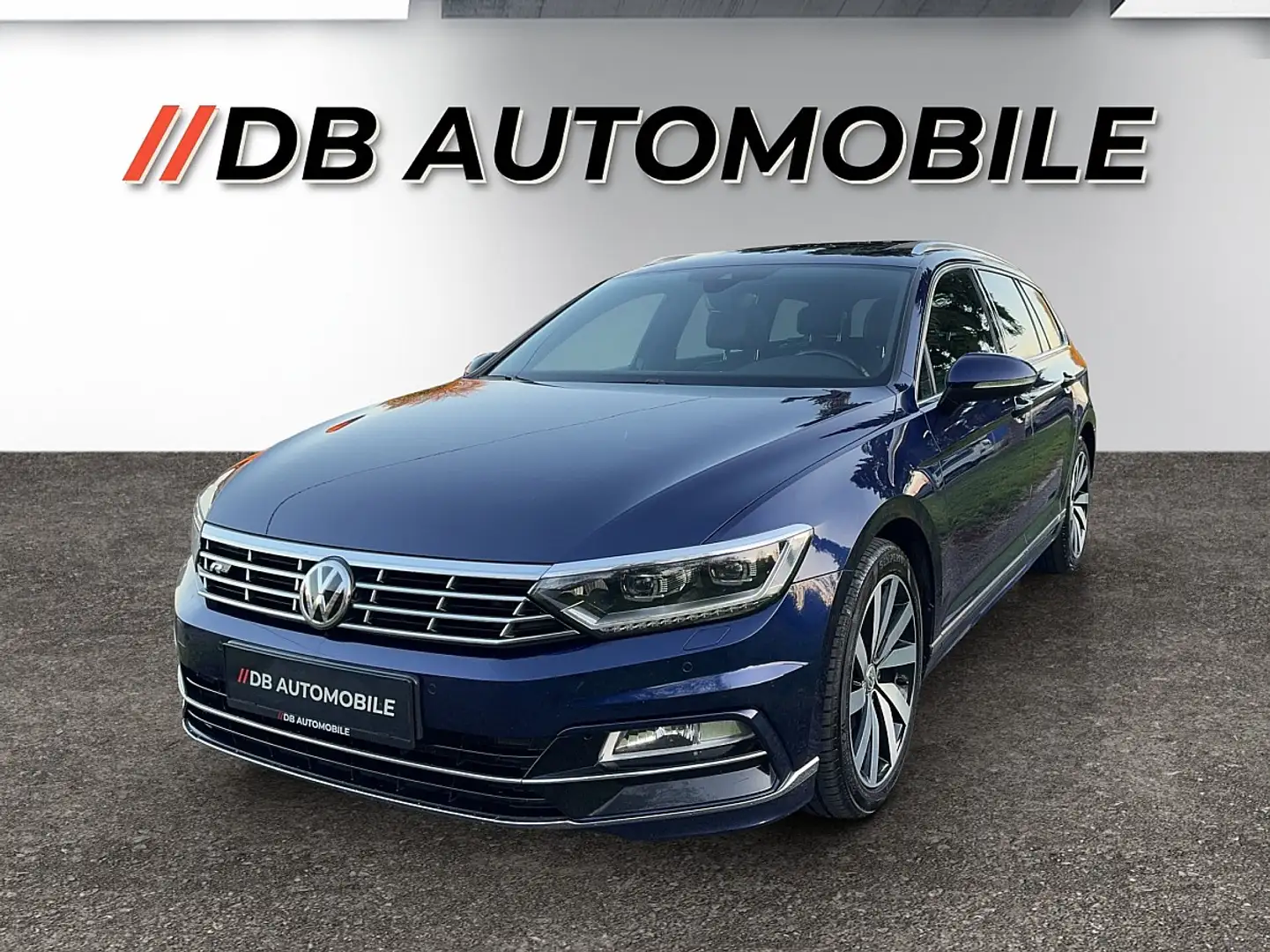 Volkswagen Passat R-Line Highline 2,0 TDI DSG, Rückfahrkamera Blau - 1
