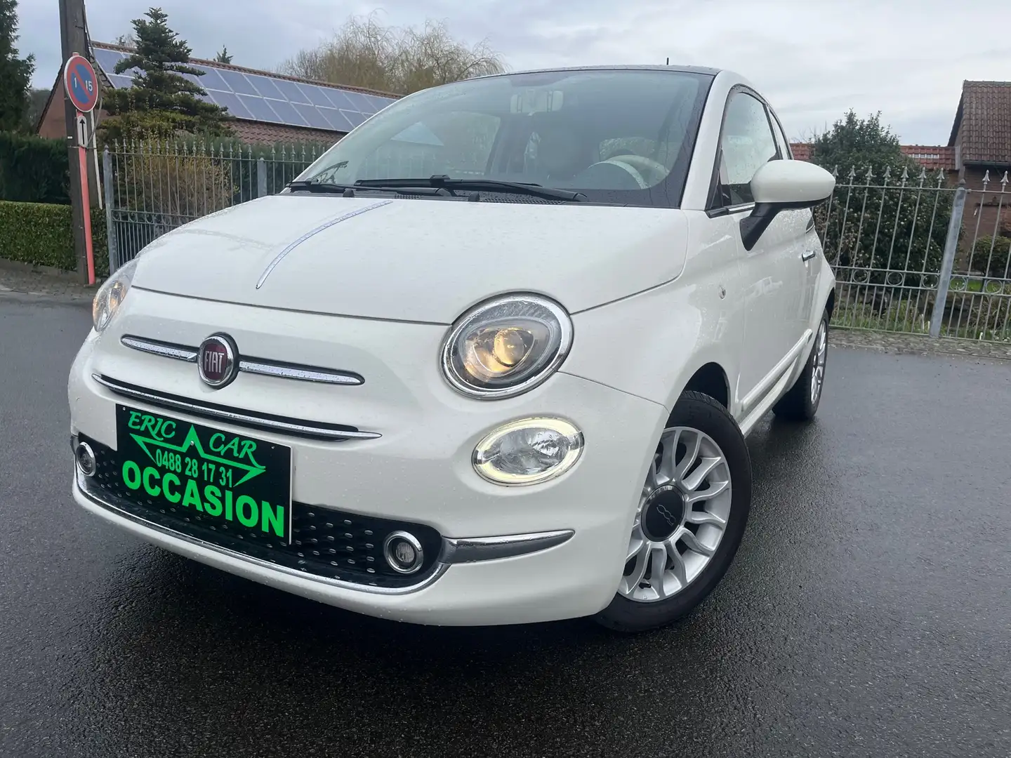 Fiat 500 1.2i Lounge Blanc - 1