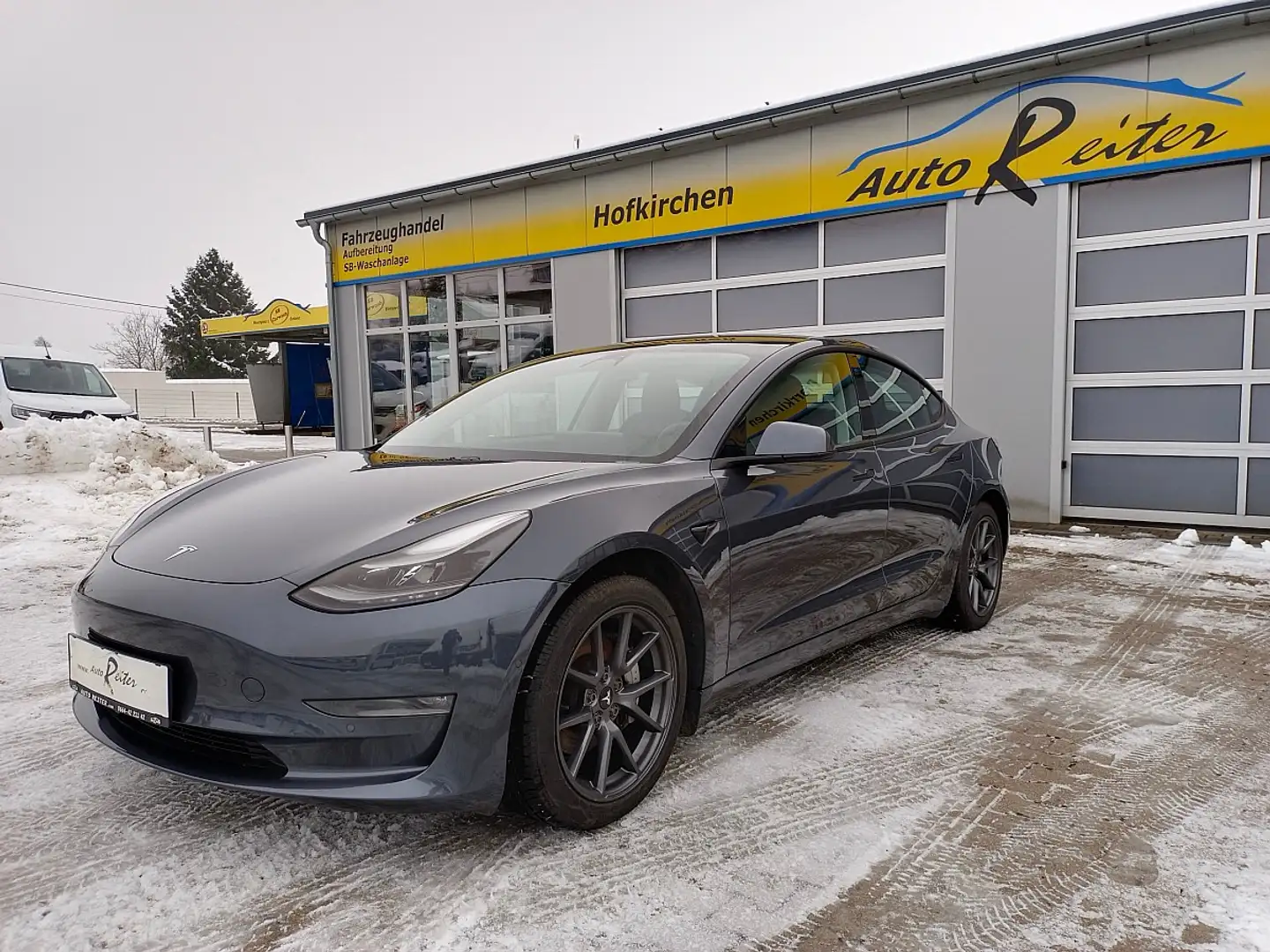 Tesla Model 3 Long Range AWD 75kWh *facelift*AHV Grau - 1