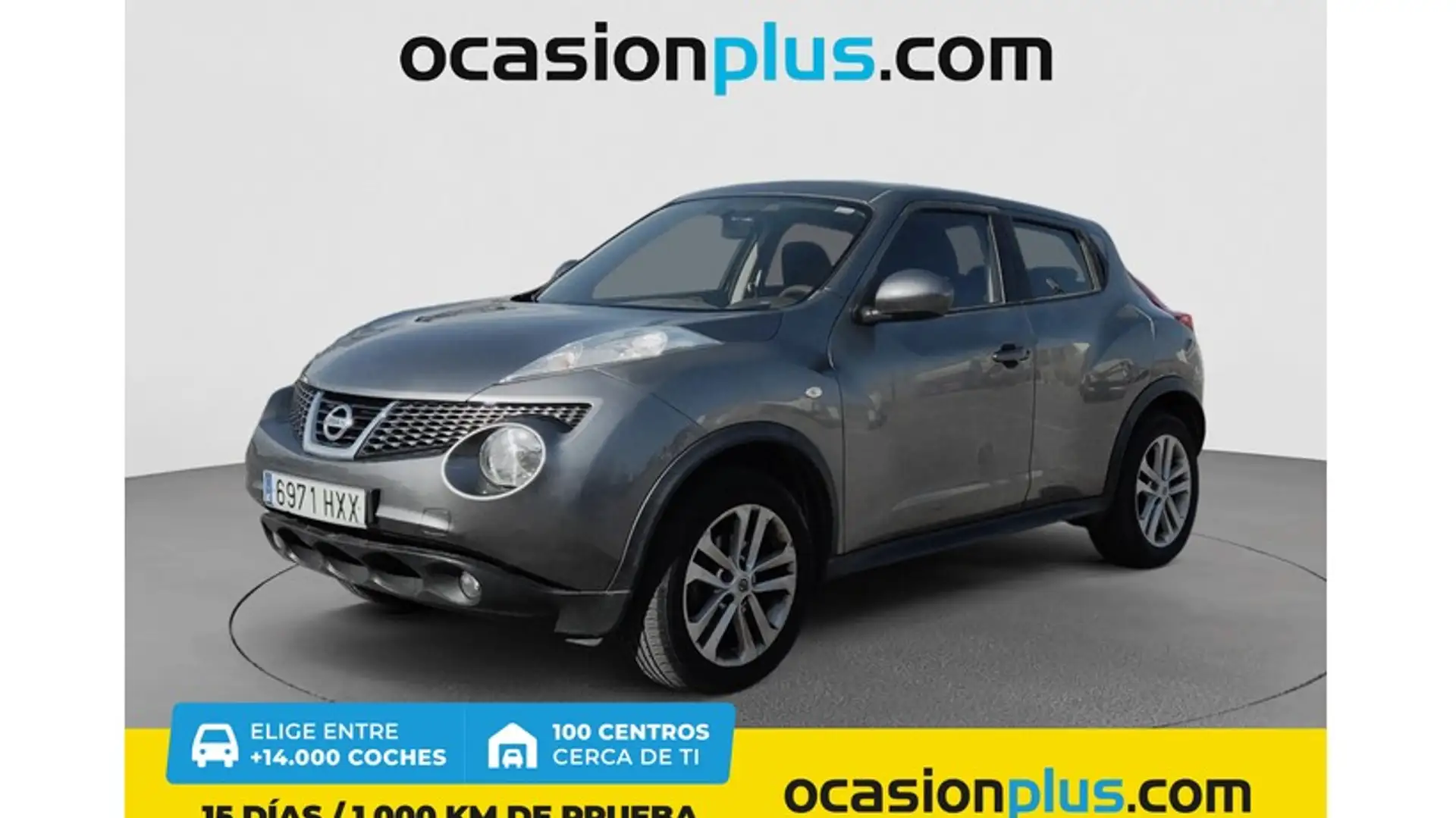Nissan Juke 1.6i Acenta Grijs - 1