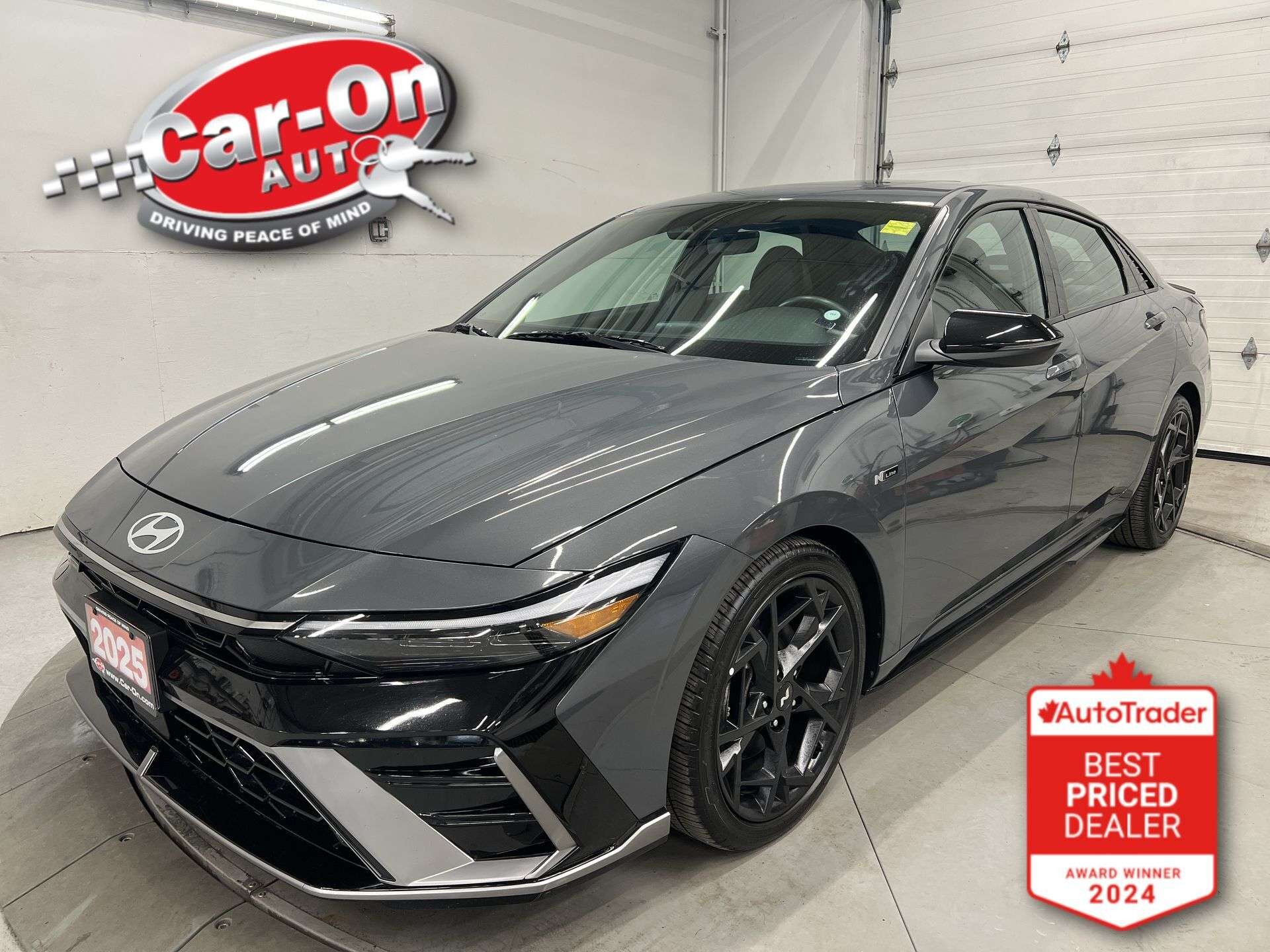 Gray 2025 Hyundai Elantra Sedan  Automatic
