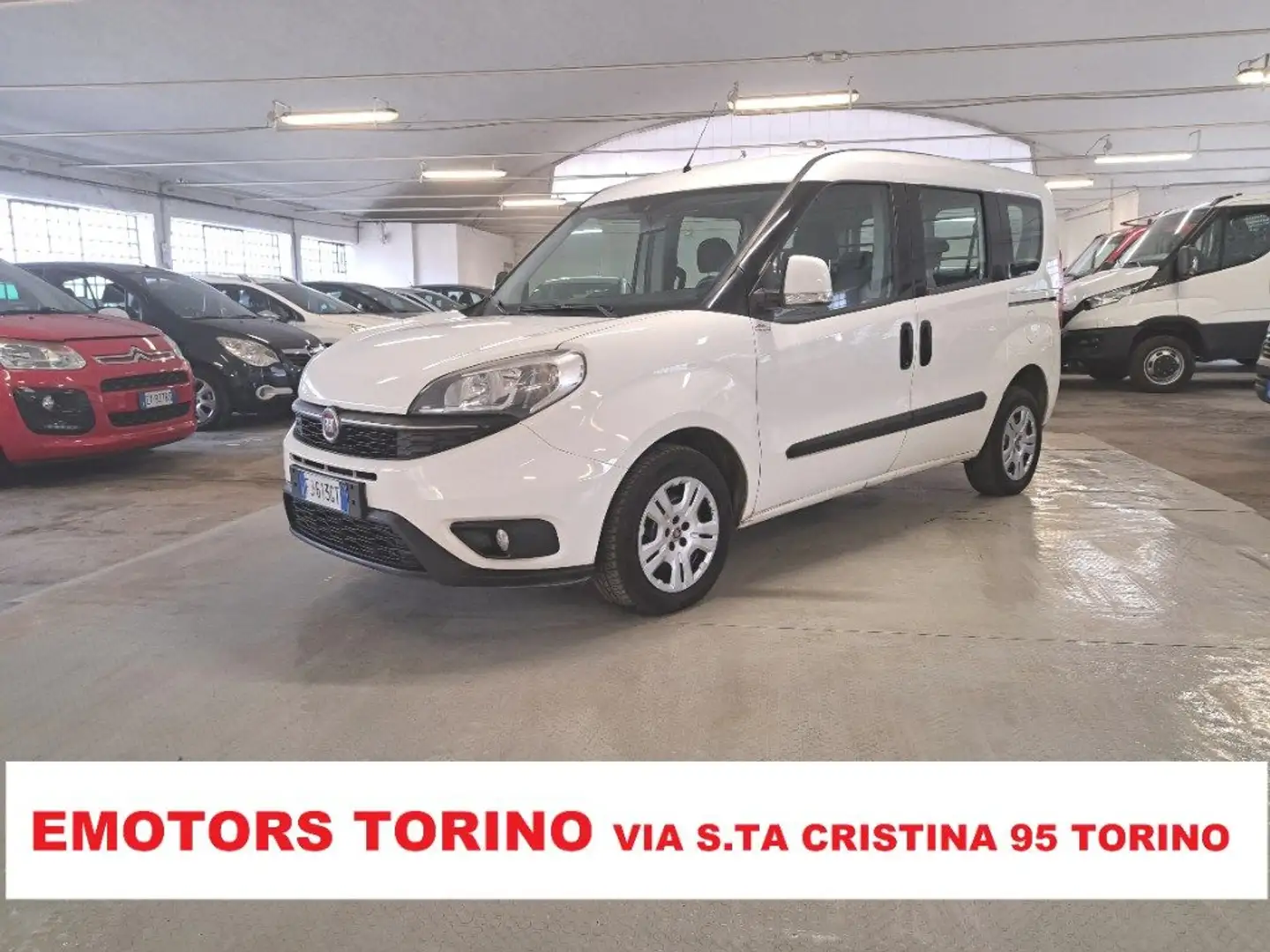 Fiat Doblo Doblò 1.3 MJT PC-TN Cargo Lamierato SX Wit - 1