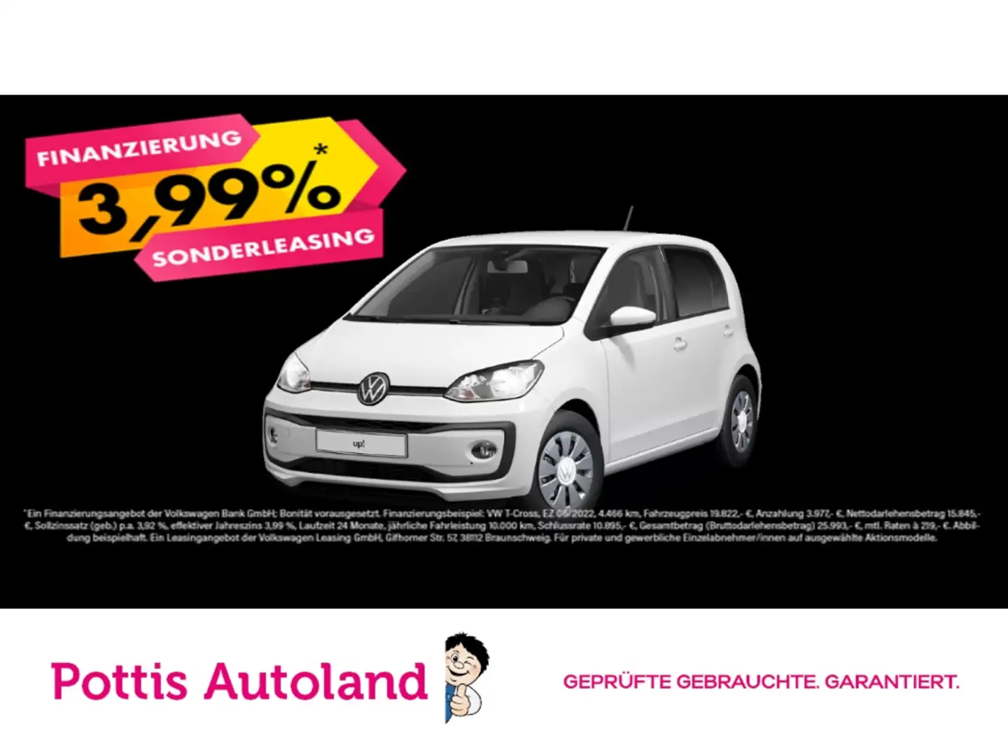 Volkswagen up! 1.0 MPI MOVE UP! SITZHZG KLIMA LED Weiß - 1