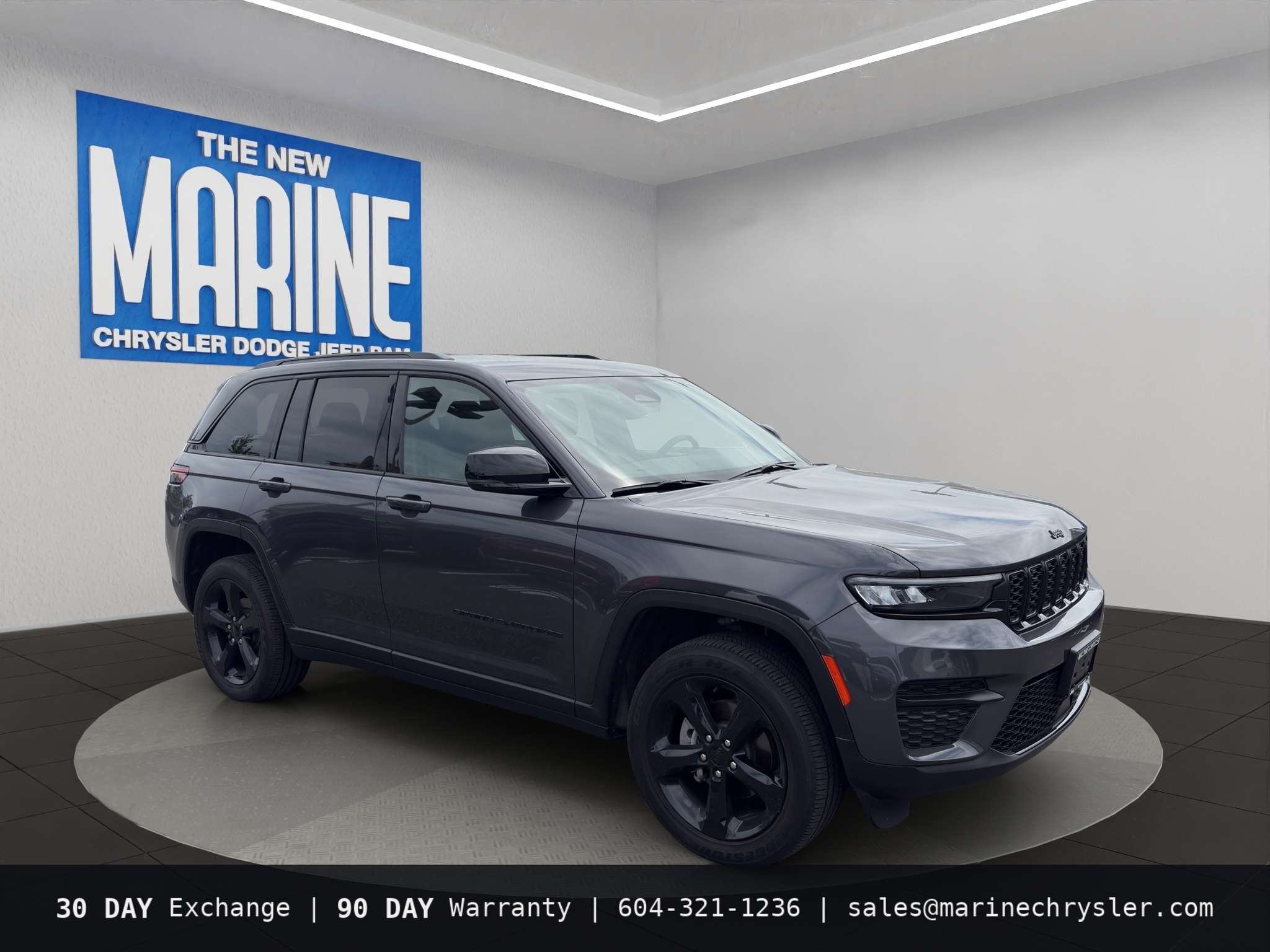 Gray 2024 Jeep Grand Cherokee SUV / Crossover Four-Wheel Drive 8-Speed Automatic