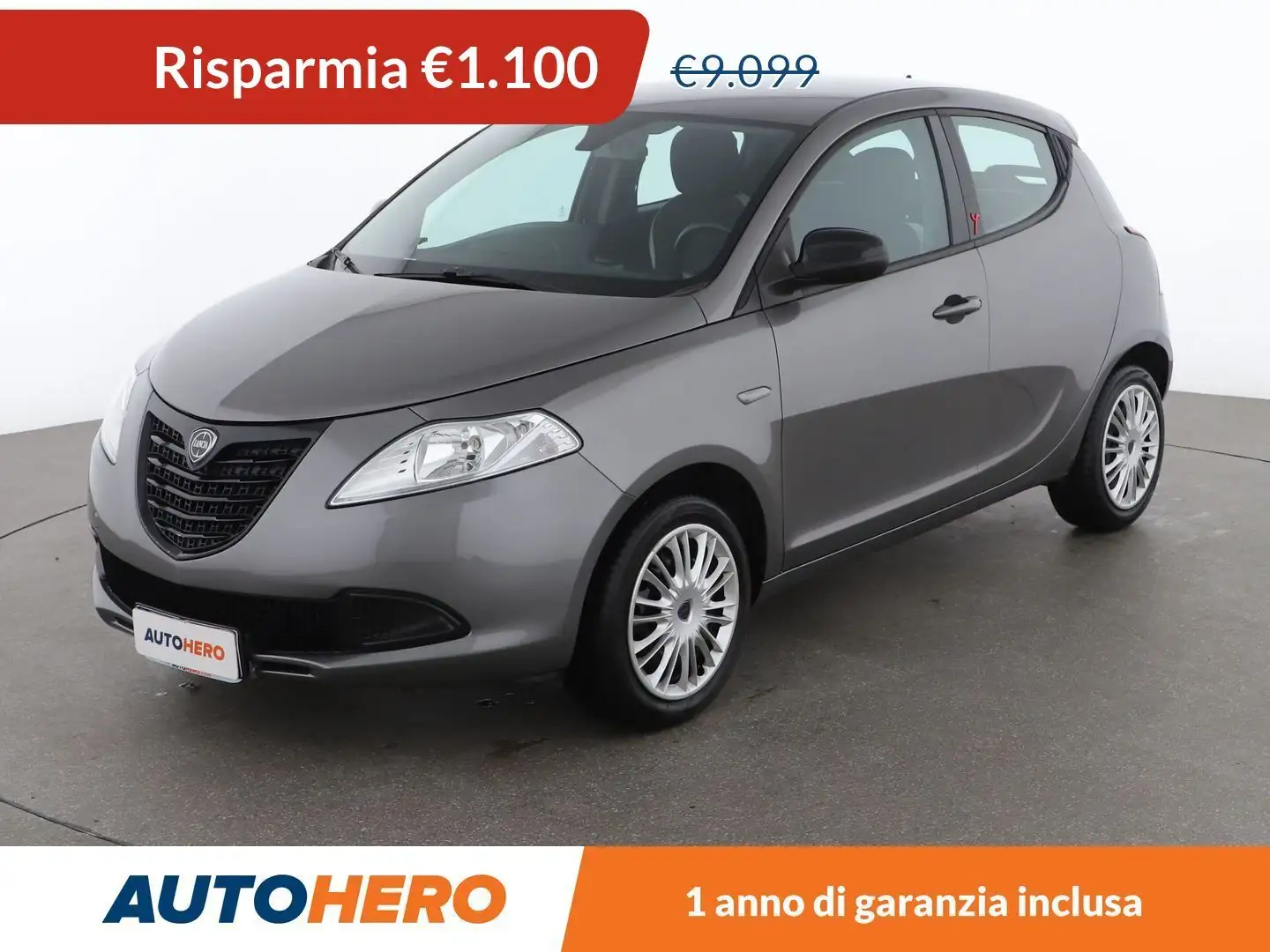 Lancia Ypsilon 1.2 Elefantino 69 CV Grigio - 1