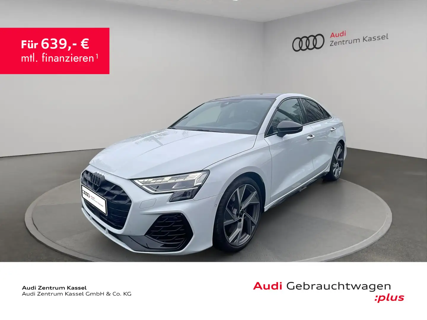 Audi S3 Lim. 2.0 TFSI quattro Matrix HuD Pano SONOS Weiß - 1