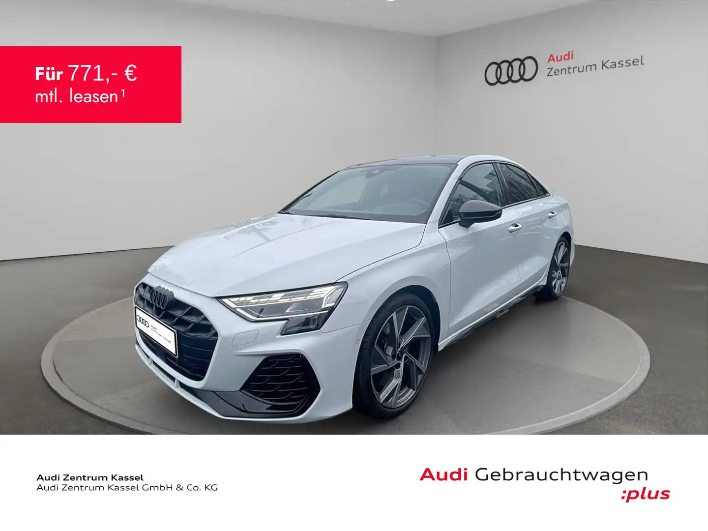 Audi S3 Lim. 2.0 TFSI quattro Matrix HuD Pano SONOS Weiß - 1