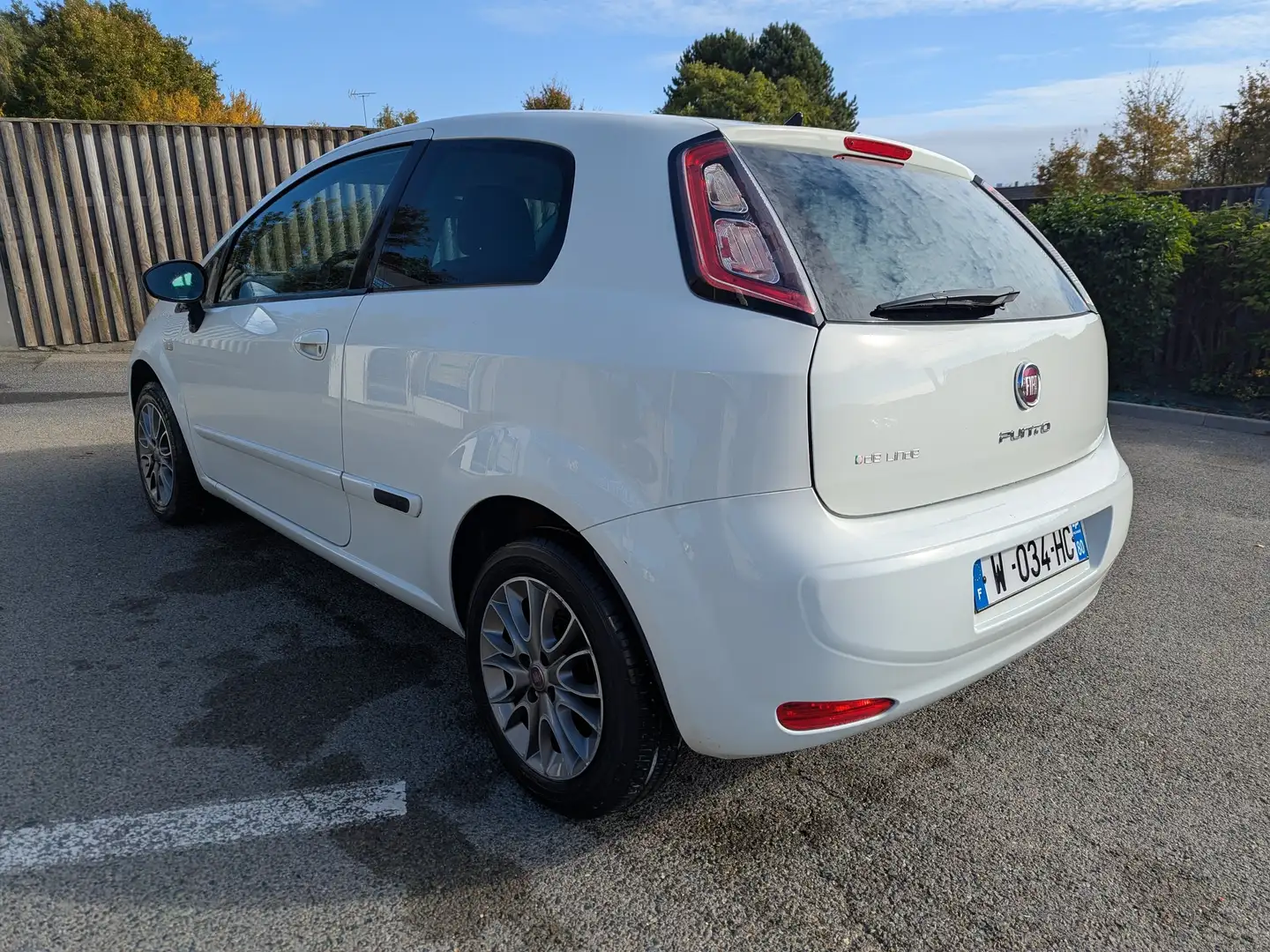 Fiat Punto PUNTO 1.2 8V 69 POP VO:547 Blanc - 2
