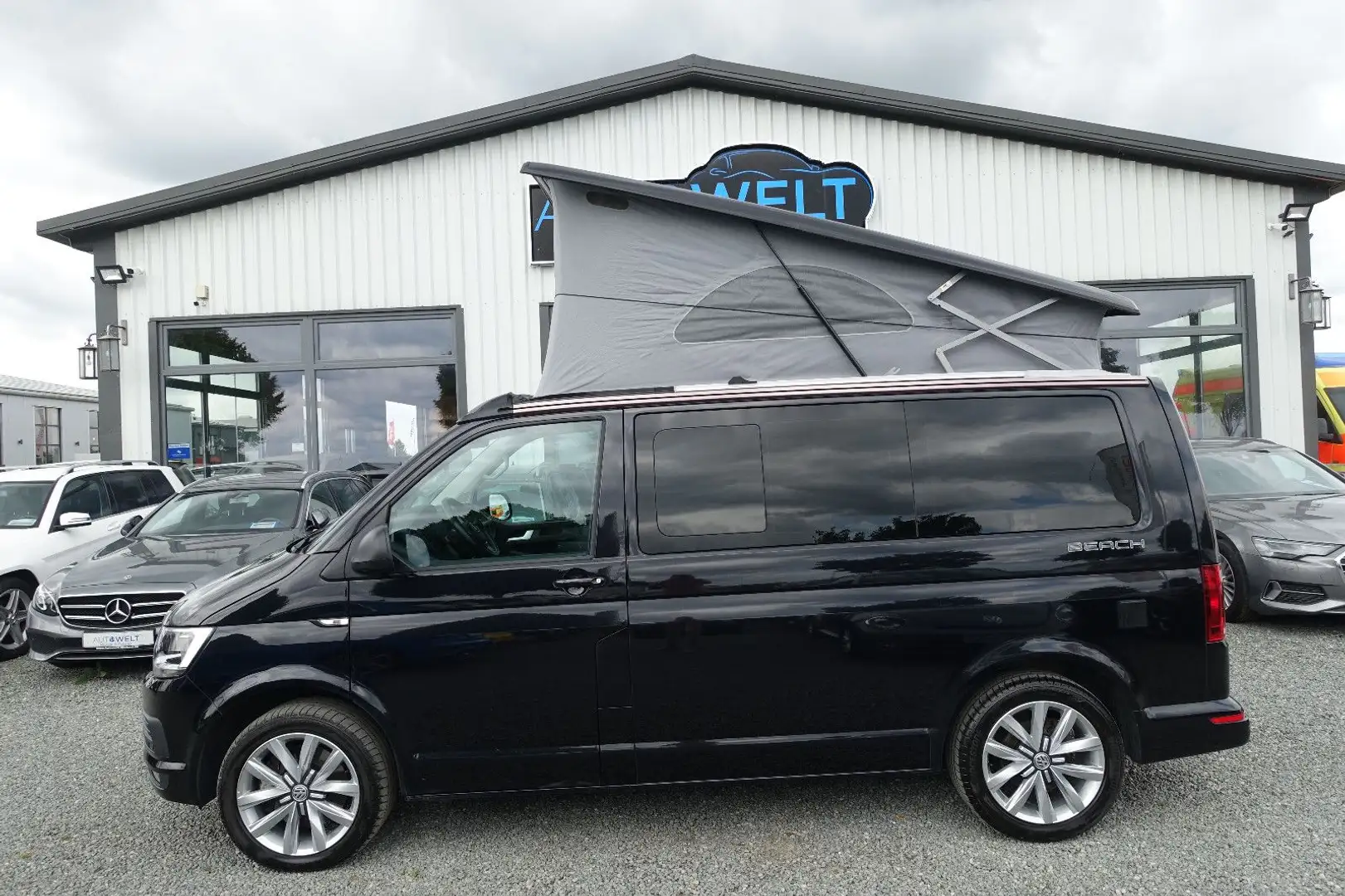 Volkswagen T6 California Beach 4M 2.0 TDI DSG NAVI ANHK 18' Schwarz - 1
