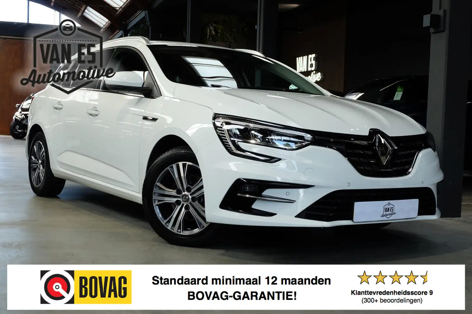 Renault Megane Estate 1.3 TCe Intens / Facelift / Trekhaak / NL's Blanc - 1