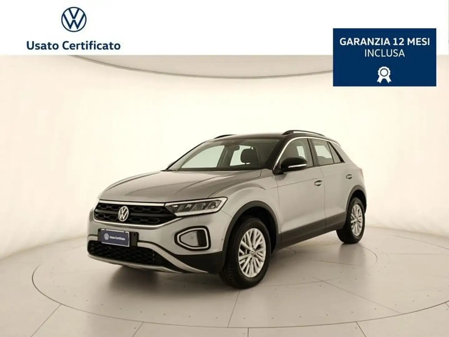 Volkswagen T-Roc 2.0 TDI SCR 150 CV DSG Life Argento - 1