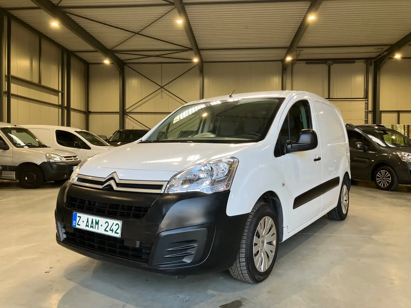 Citroen Berlingo 1,6 HDI 7810€ Ex BTW. 12 MAANDEN OMNIUMGARANTIE Blanc - 1
