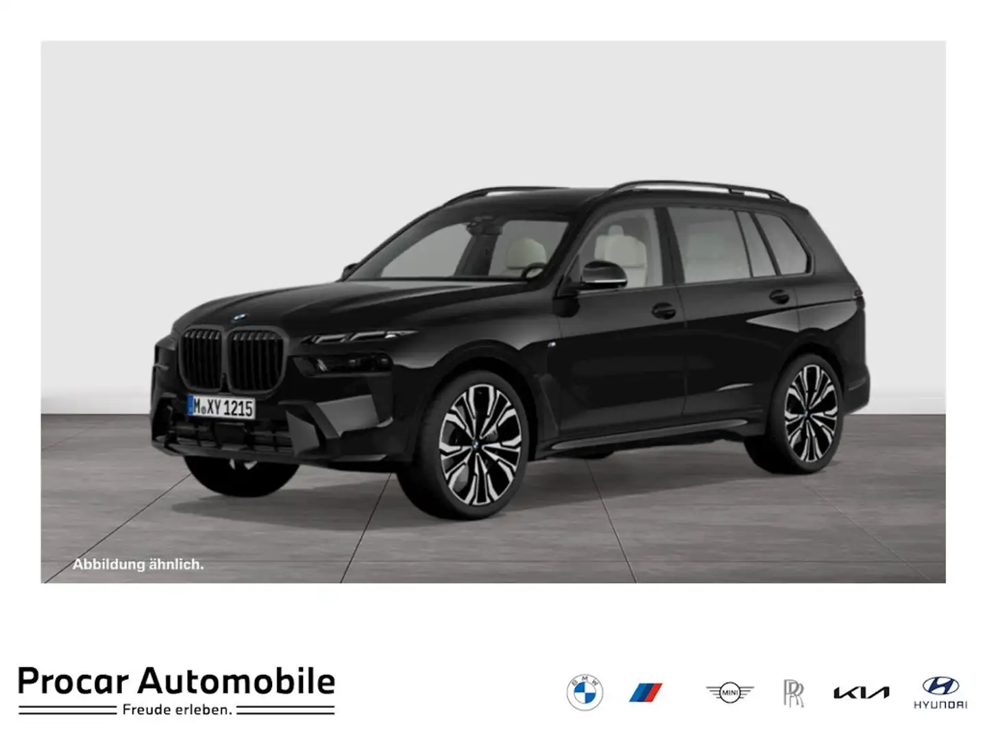 BMW X7 xDrive40d M Sport HUD PANO ACC AHK RFK NAVI Schwarz - 1