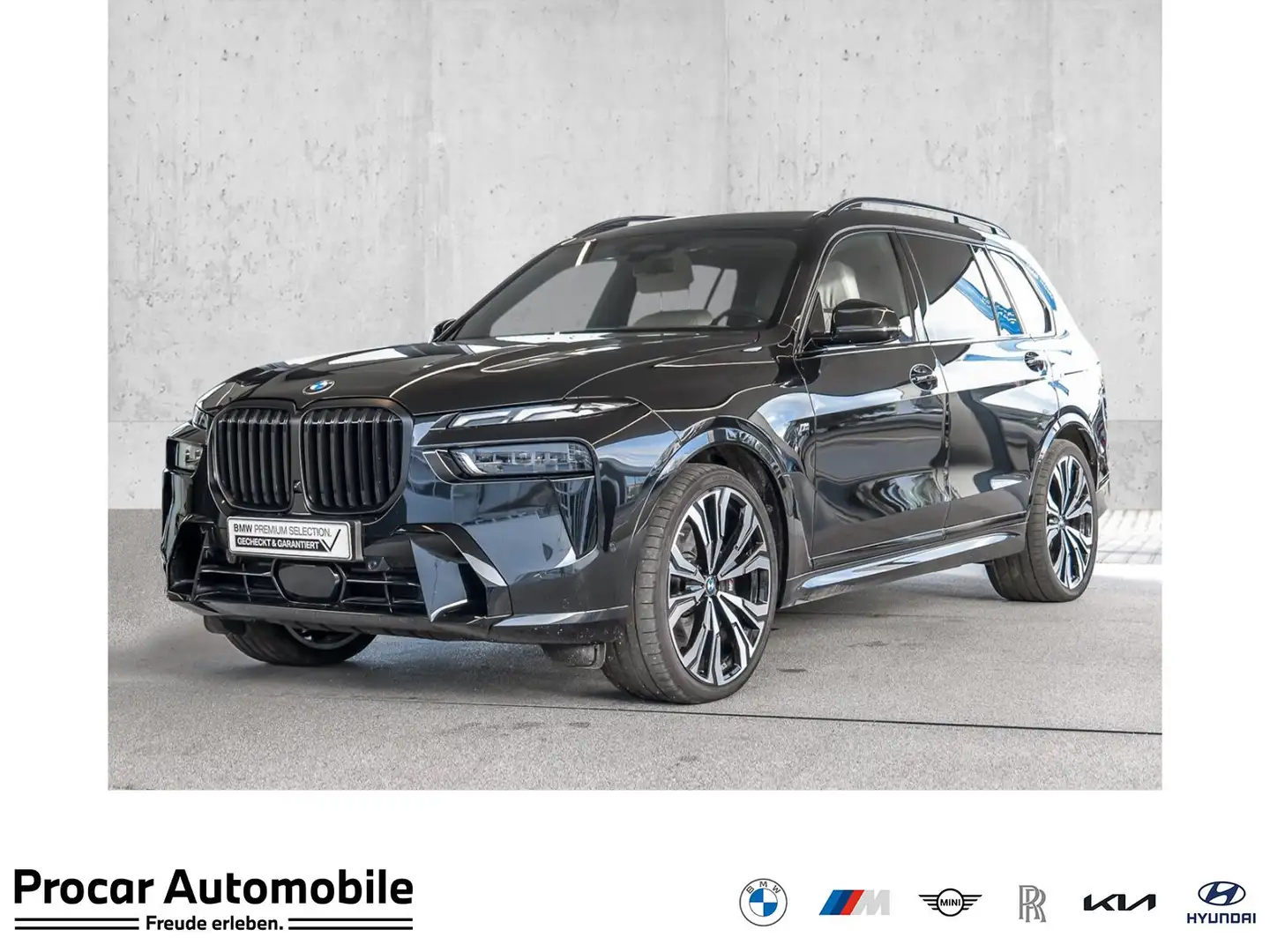 BMW X7 xDrive40d M Sport HUD PANO ACC AHK RFK NAVI Schwarz - 1