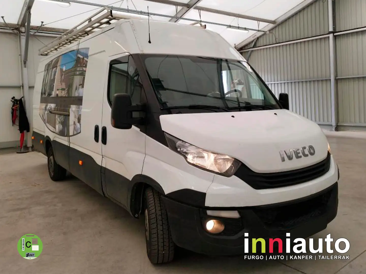 Iveco Daily 2.3 TD 35S 16S A8 V Blue Power 4100/H2 Blanco - 1