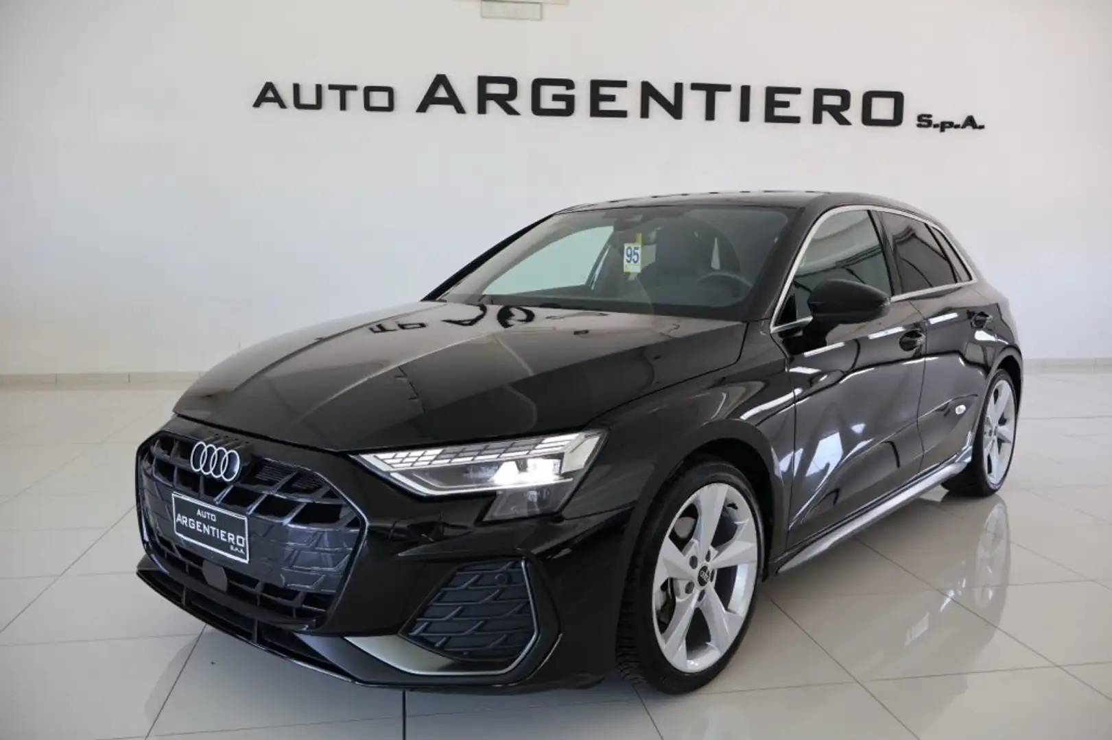 Audi A3 SPB 35 TDI S tronic S line edition pack nero plus Nero - 1