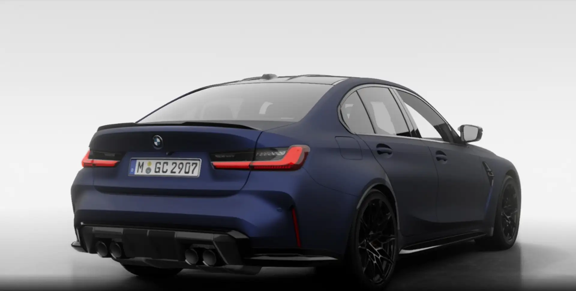 BMW M3 COMPETITION. FROZEN TANSANIT ULTIMATE PACKAGE Blau - 2