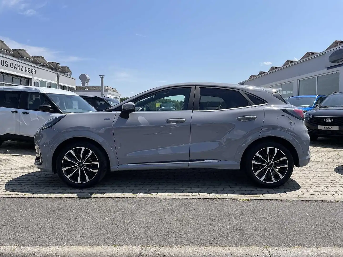 Ford Puma ST-LINE VIGNALE Hybrid Automatik, AHK+1.HAND+GARAN Grijs - 2