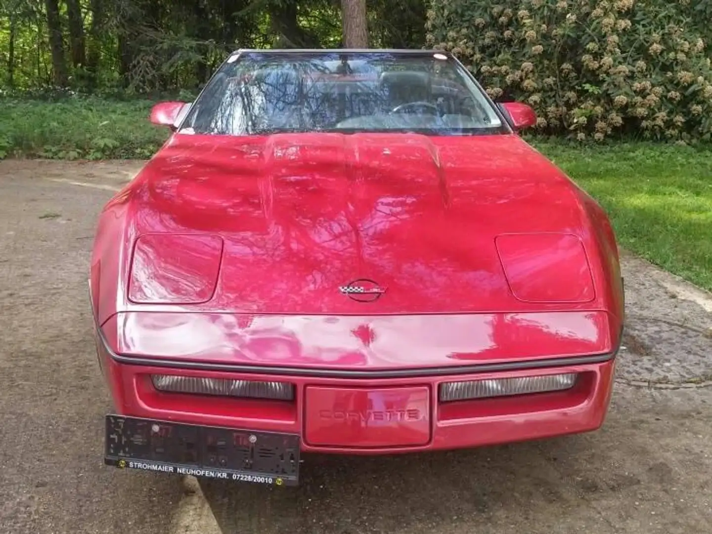 Corvette C4 Cabrio Rot - 2