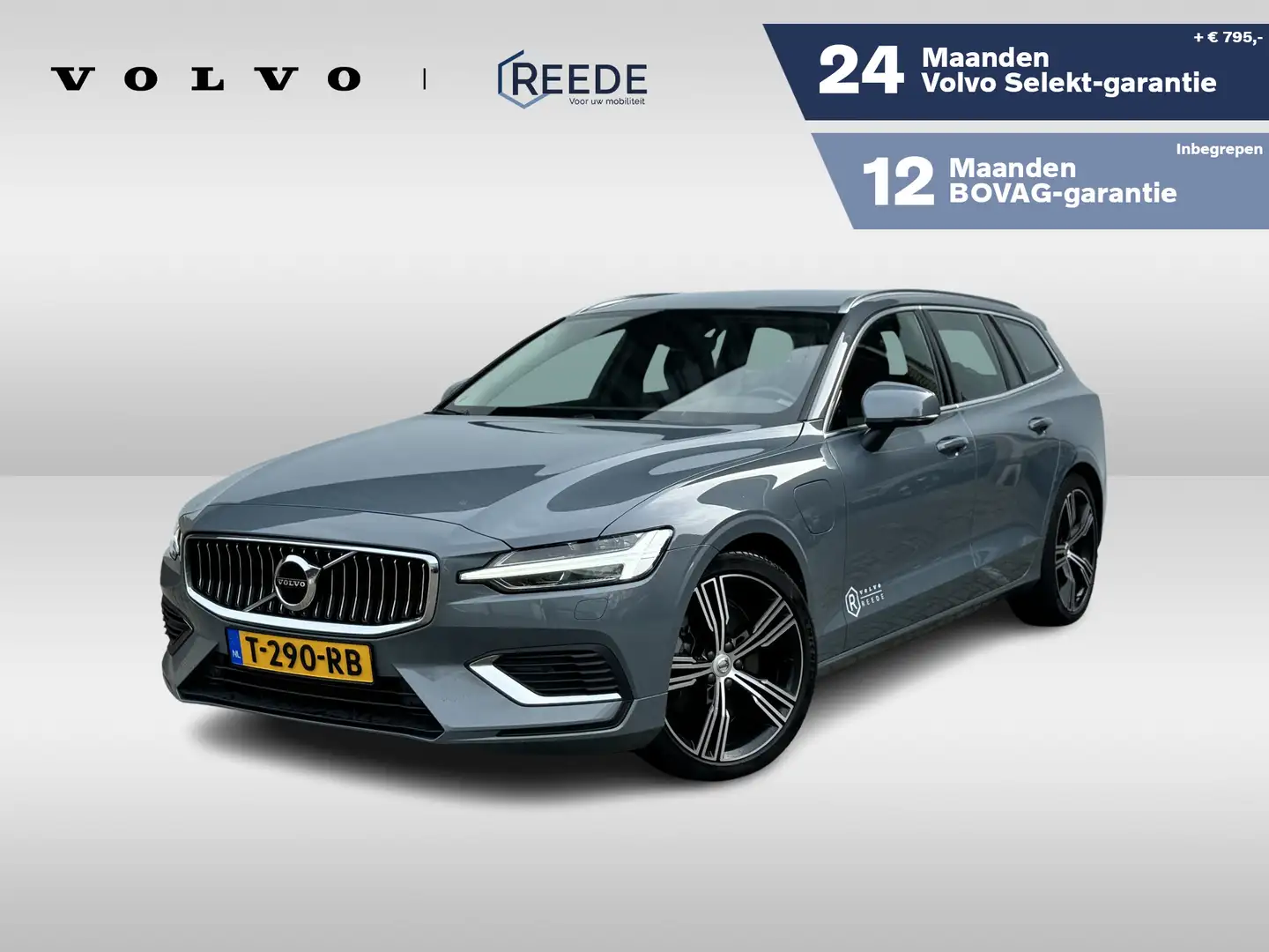 Volvo V60 2.0 T8 Recharge AWD Inscription Park Assist Pack Gris - 1