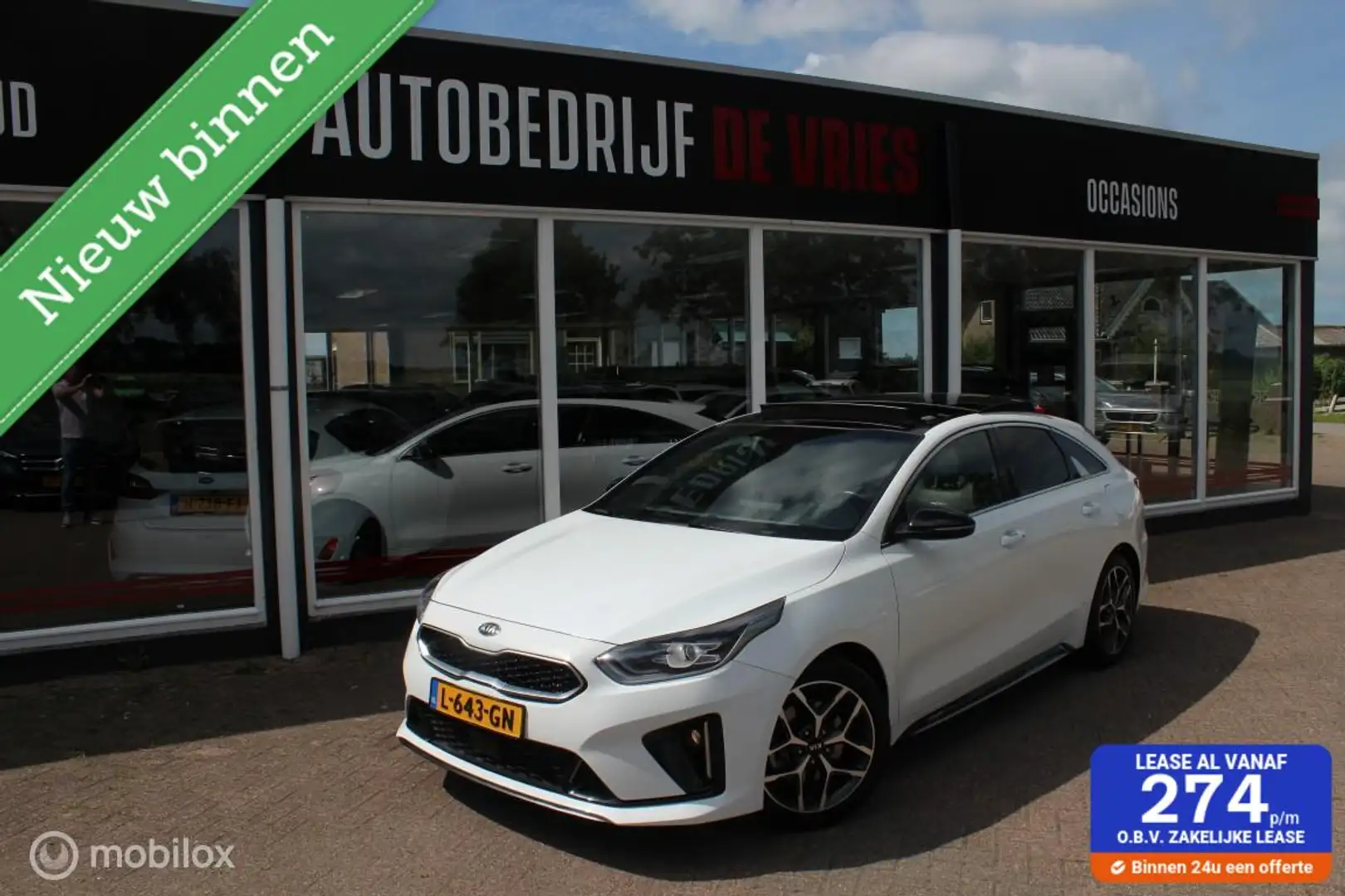 Kia ProCeed / pro_cee'd 1.5 T-GDI GT-Line Panodak/Camera/Carplay/Virtual Bianco - 1