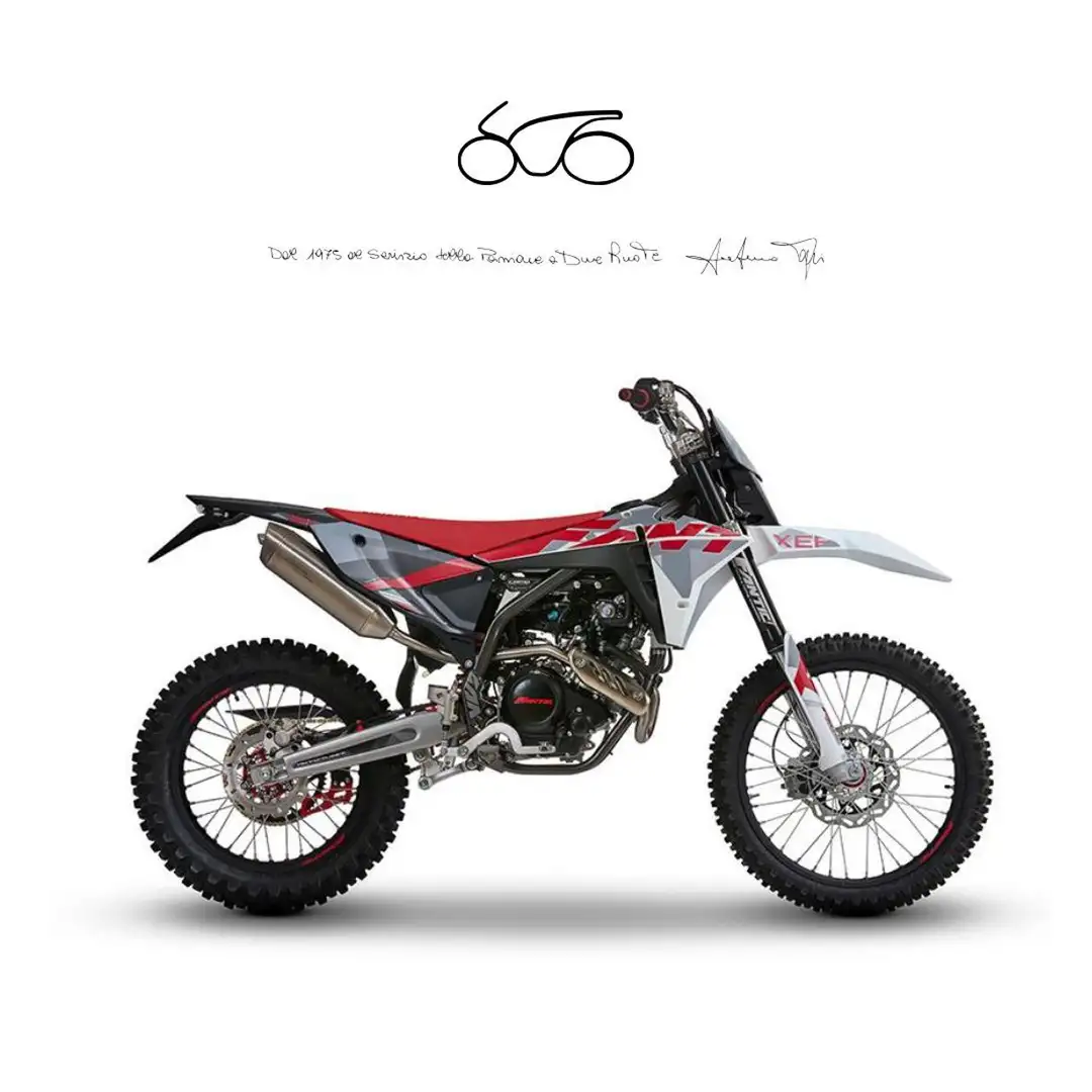 Fantic 125E XEF PERFORMANCE Beyaz - 2