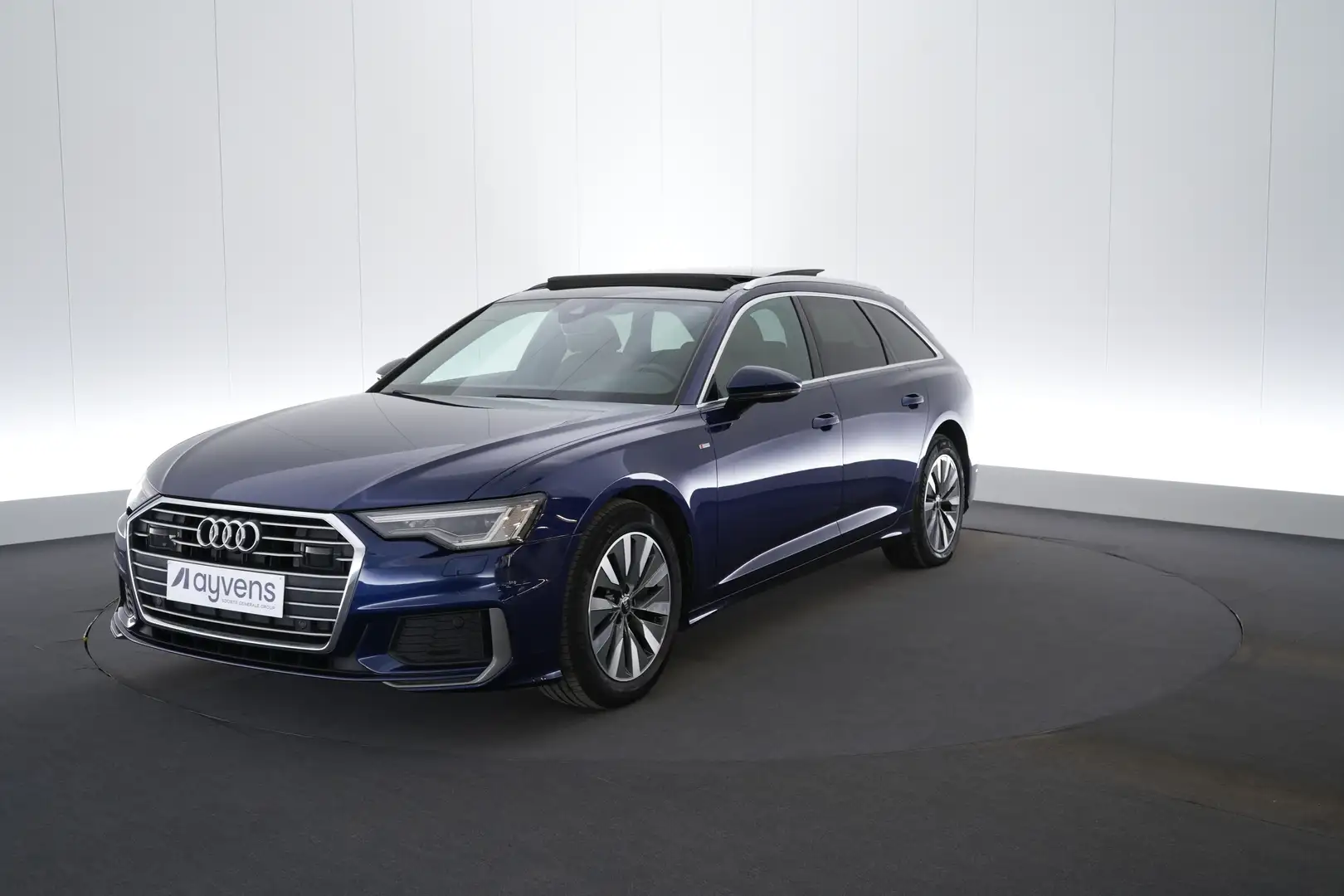 Audi A6 Avant 35 TDi S-Tronic Business Ed. Platinum S-Line Bleu - 1
