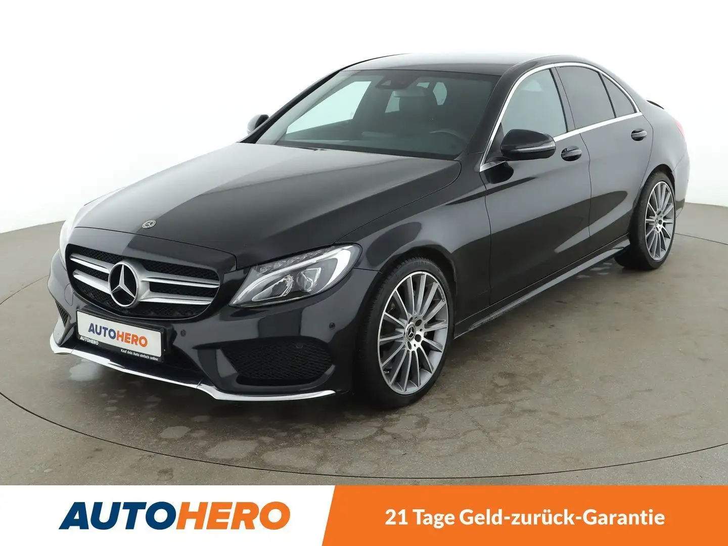 Mercedes-Benz C 250 AMG Line Aut. *LED*TEMPO*PDC*SHZ* Schwarz - 1