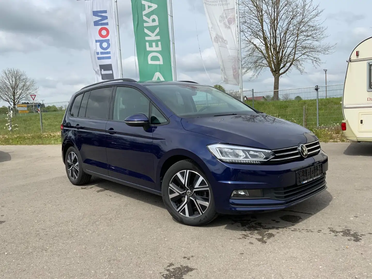 Volkswagen Touran Comfortline/Kamera/Virtual/DAB/ACC/7-Sitz Blu/Azzurro - 1