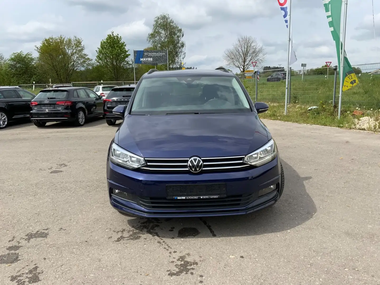 Volkswagen Touran Comfortline/Kamera/Virtual/DAB/ACC/7-Sitz Blu/Azzurro - 2